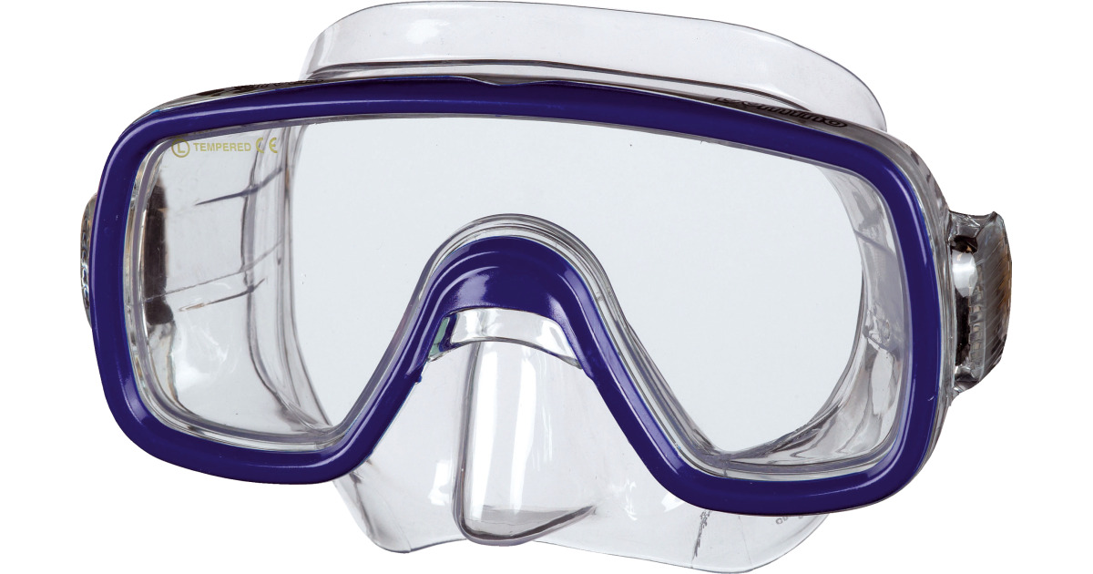 Beco Ari Tauchermaske Für Kinder - Transparente Maske Ab 4 Jahren