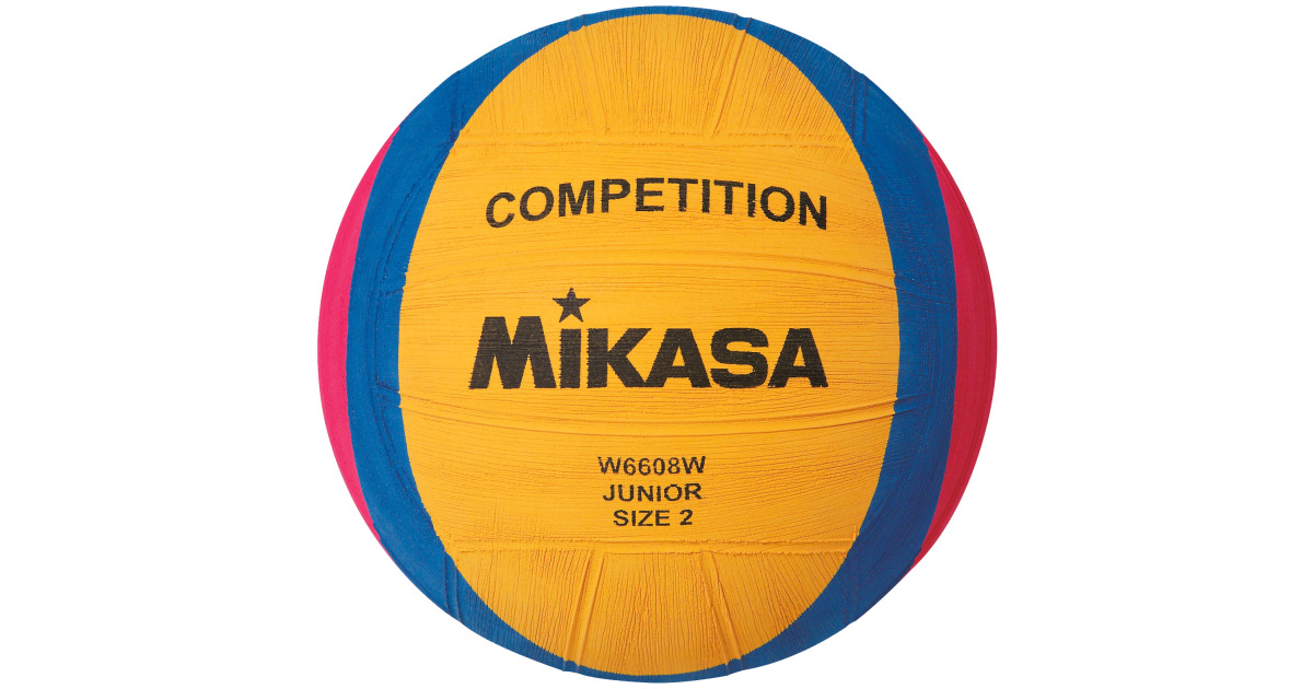Palla giochi acquatici Wasserball WTR6W Misura 5 Organe/Blau/Rot Mikasa 