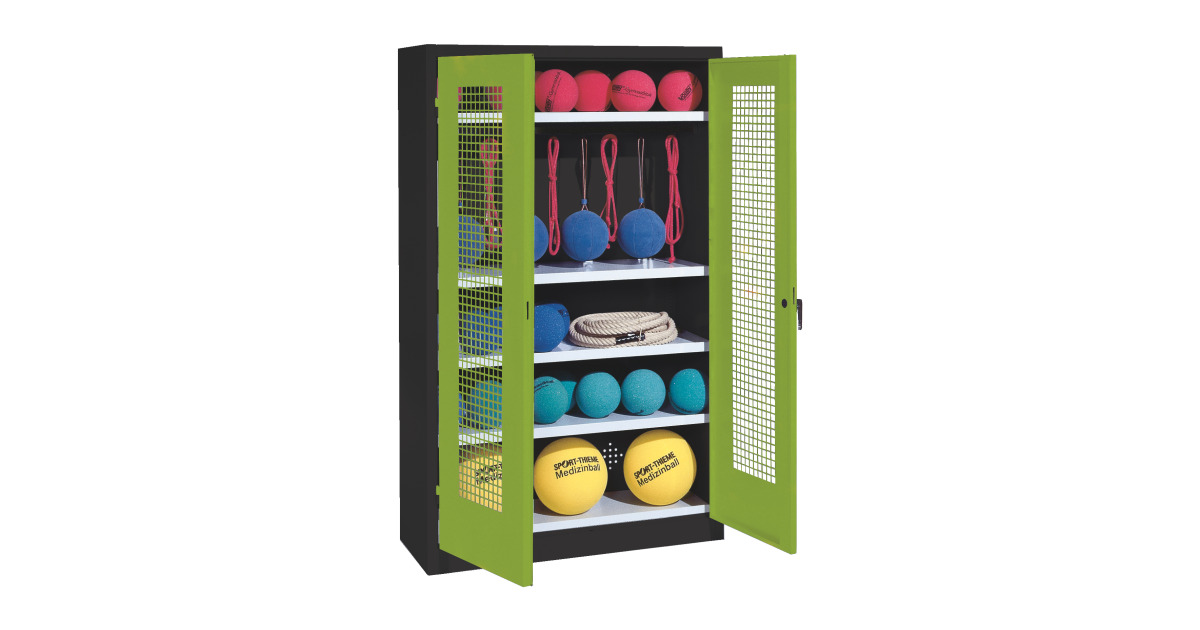 C+P Sports equipment cabinet buy at Sport-Thieme.com