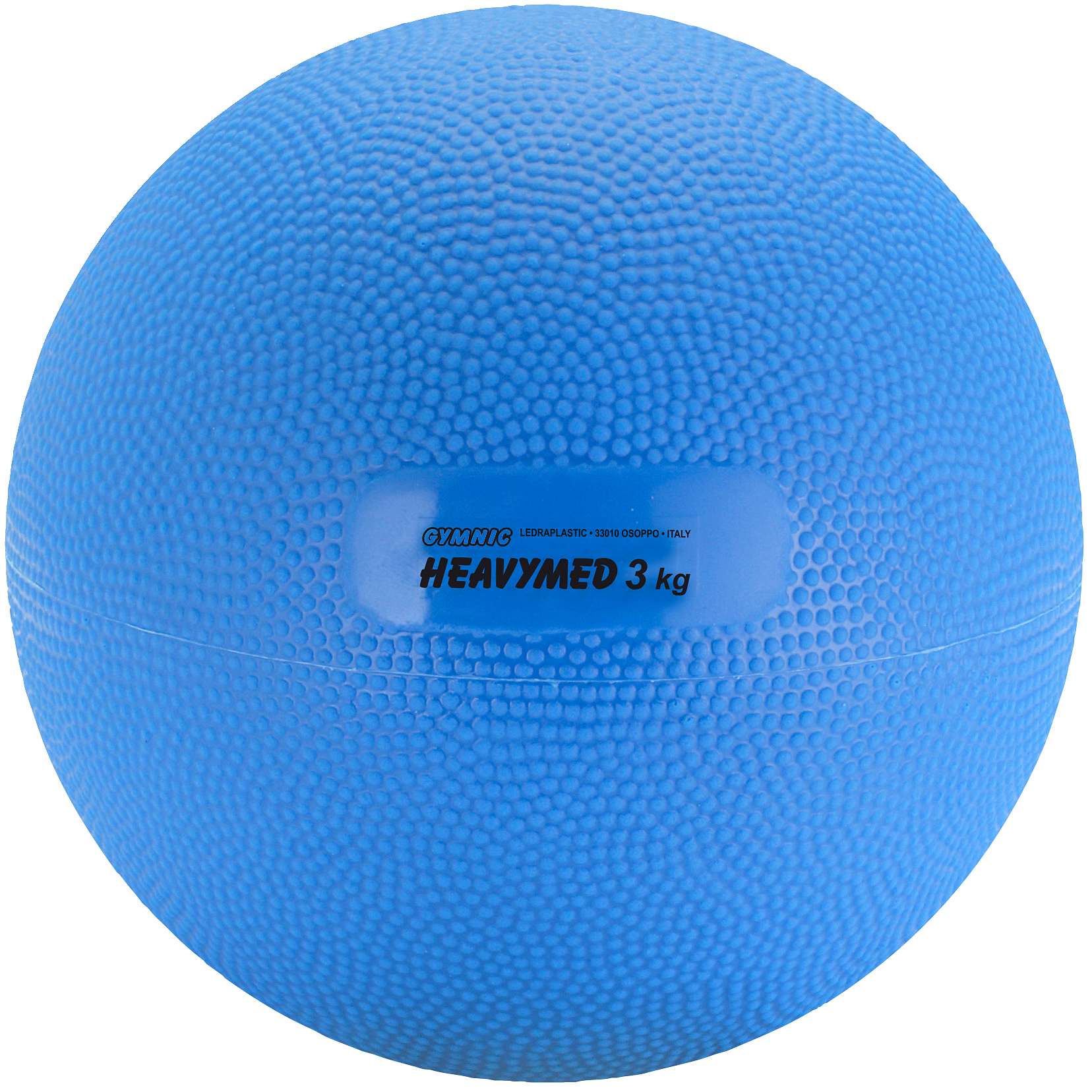 Gymnic Medizinball „Heavymed“, 3.000 g, ø 17 cm, Blau