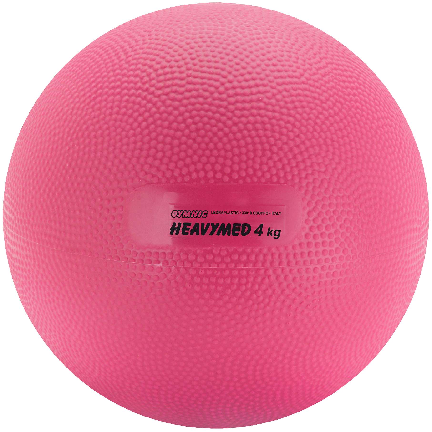 Gymnic Medizinball „Heavymed“, 4.000 g, ø 20 cm, Magenta