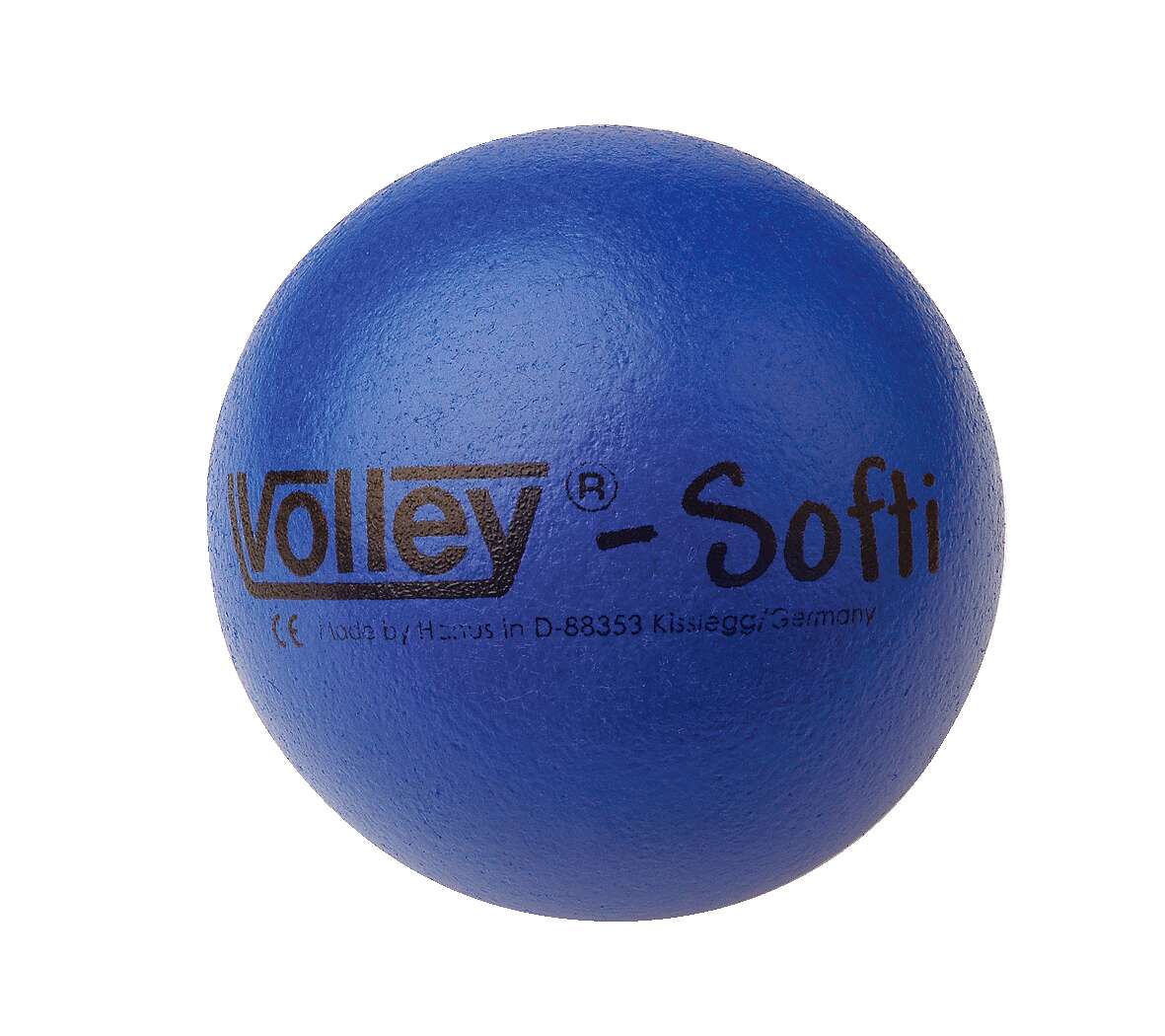 Volley Weichschaumball „Softi“, Blau