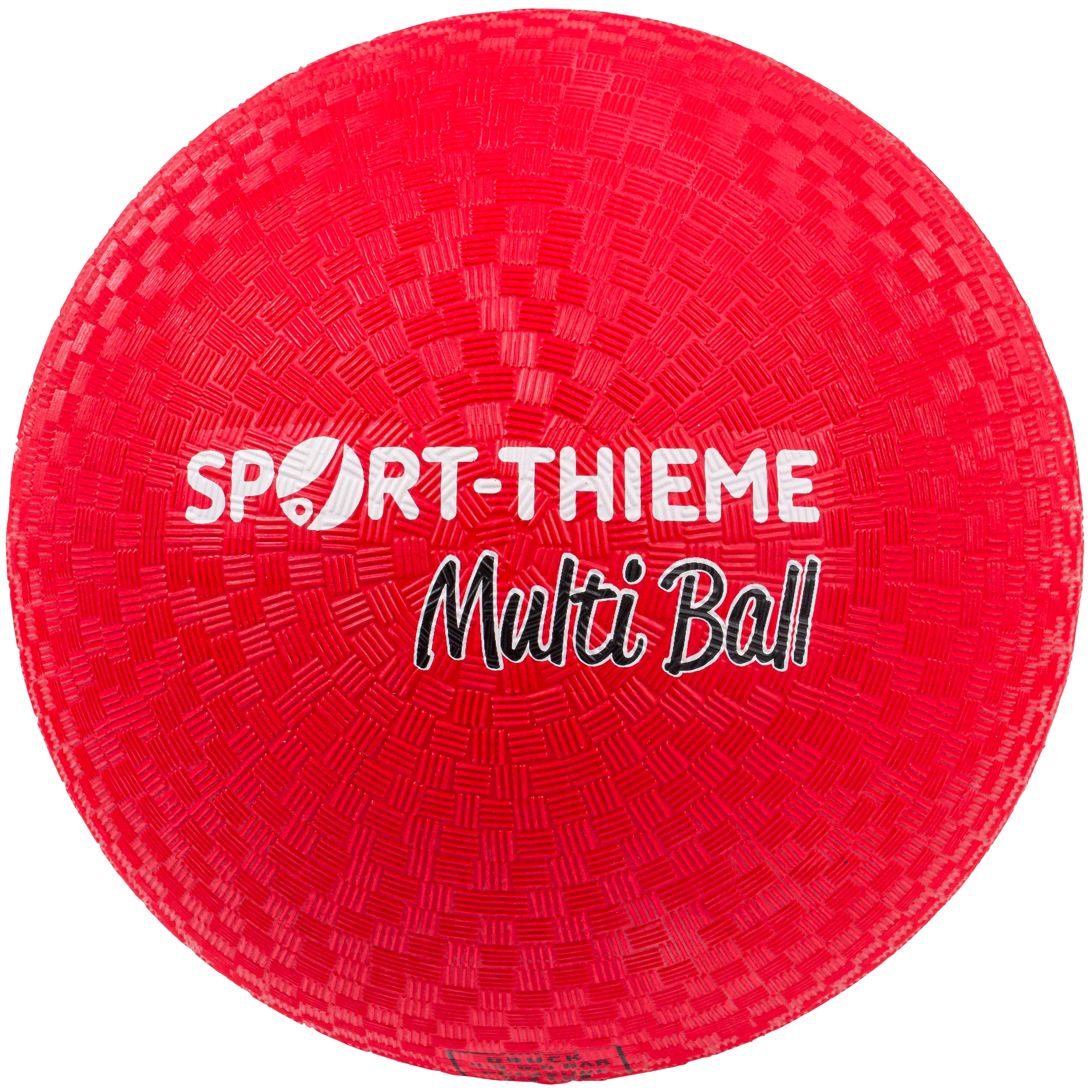 Sport-Thieme Spielball „Multi-Ball“, Rot, ø 21 cm, 400 g