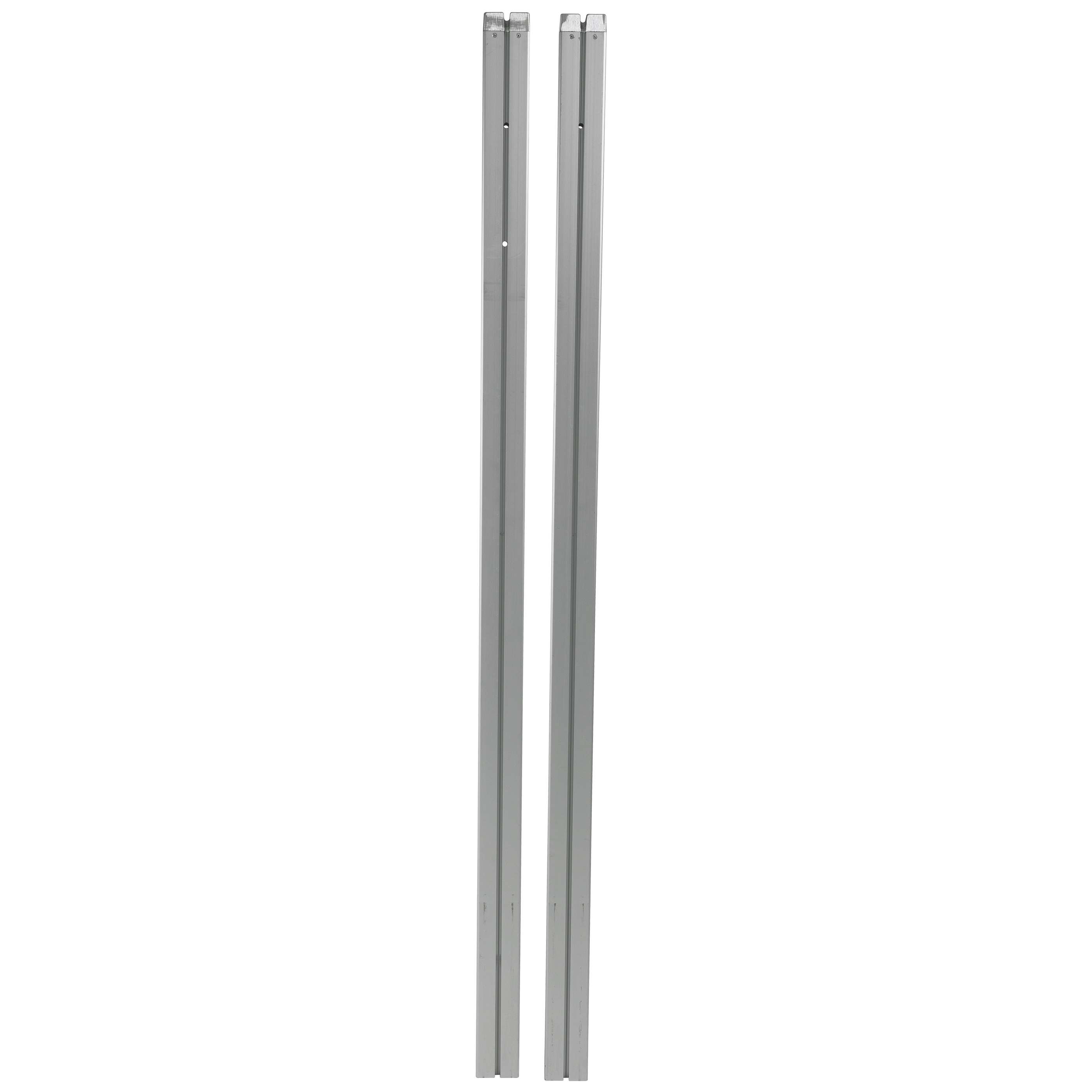Sport-Thieme Badmintonpfosten für Bodenhülsen, Profil 80×80 mm