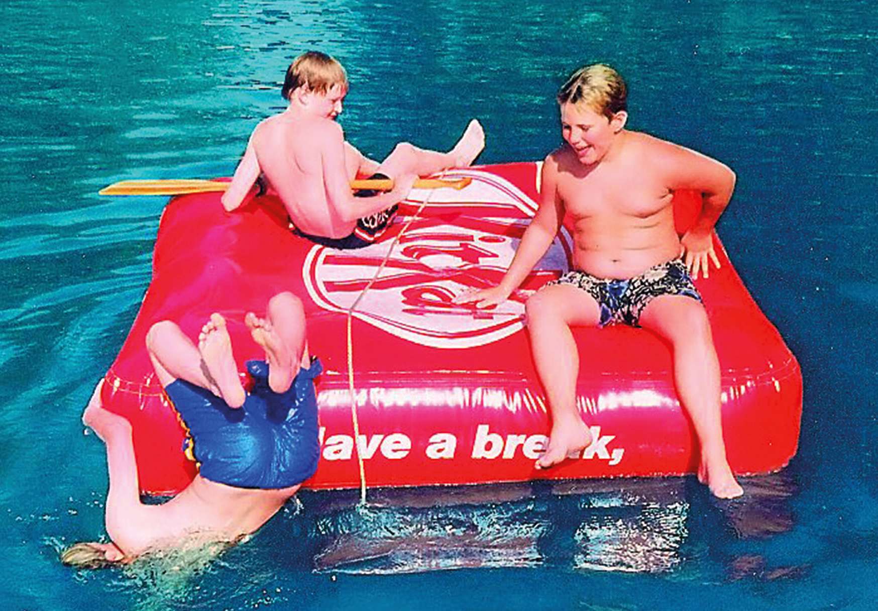 Airkraft Wasserobjekt „Schwimm- und Sprunginsel“, 2×2 m