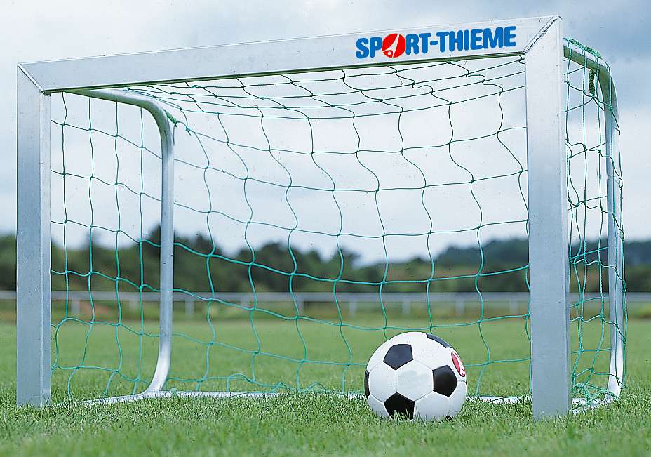 Sport-Thieme Fußballtornetz für Mini-Fußballtor, MW 10 cm, Blau, Für Tor 1,20×0,80 m, Tortiefe 0,70 m