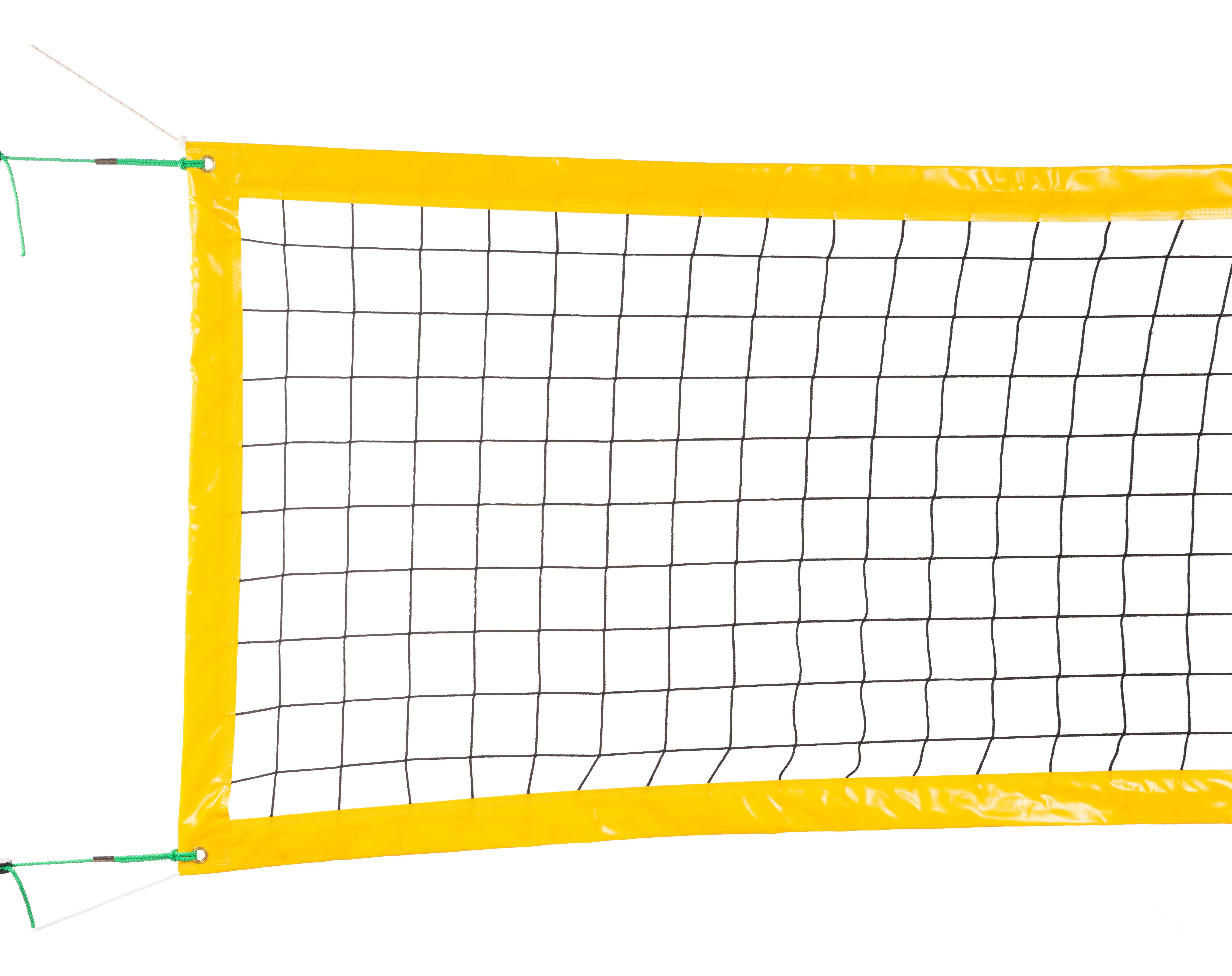 Beachvolleyballnetz für Spielfeld 16×8 m