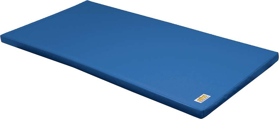 Reivo Turnmatte „Sicher“, 150x100x6 cm, Turnmattenstoff Blau