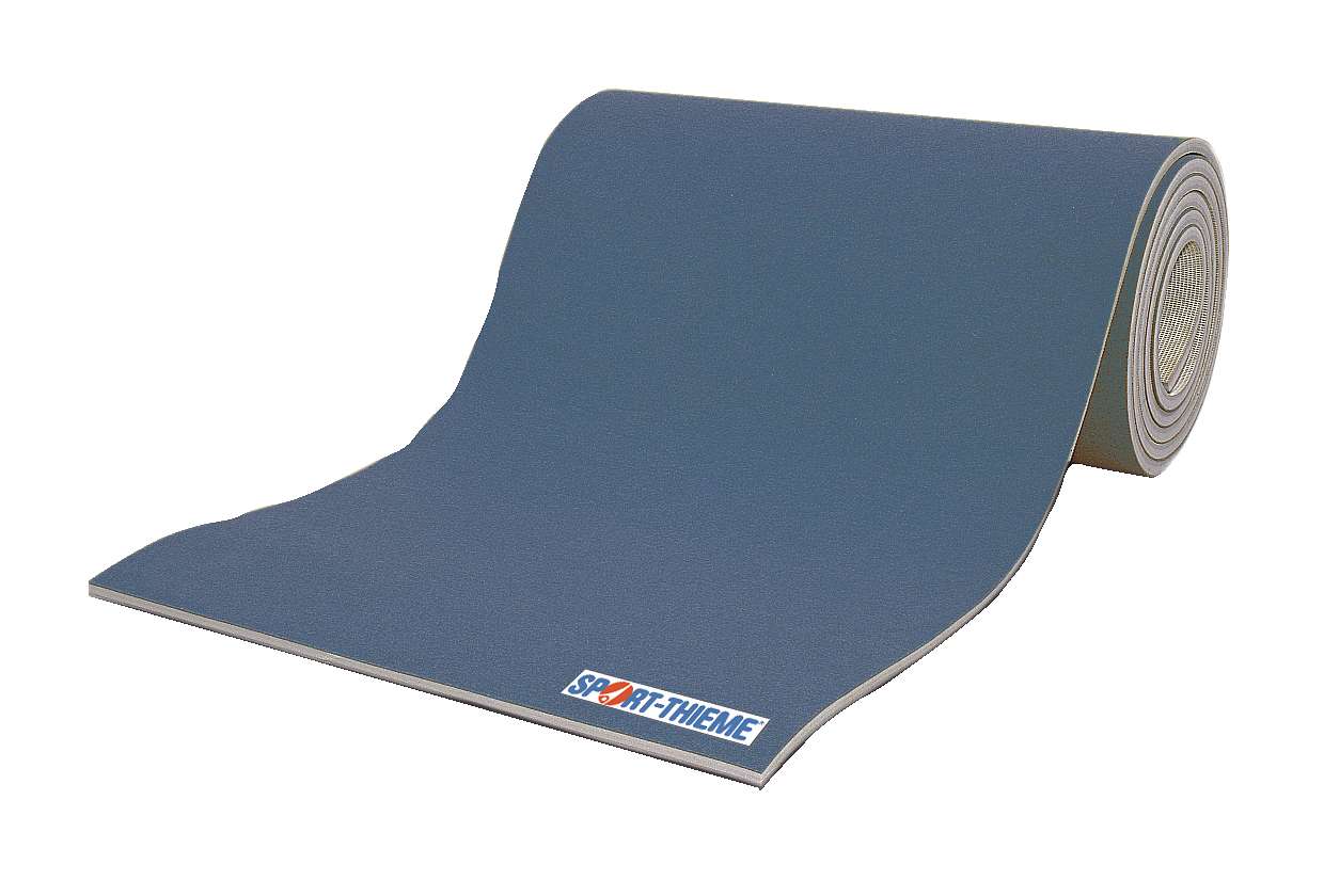 Sport-Thieme Rollmatte „Super“, 35 mm, 12×2 m, Blau