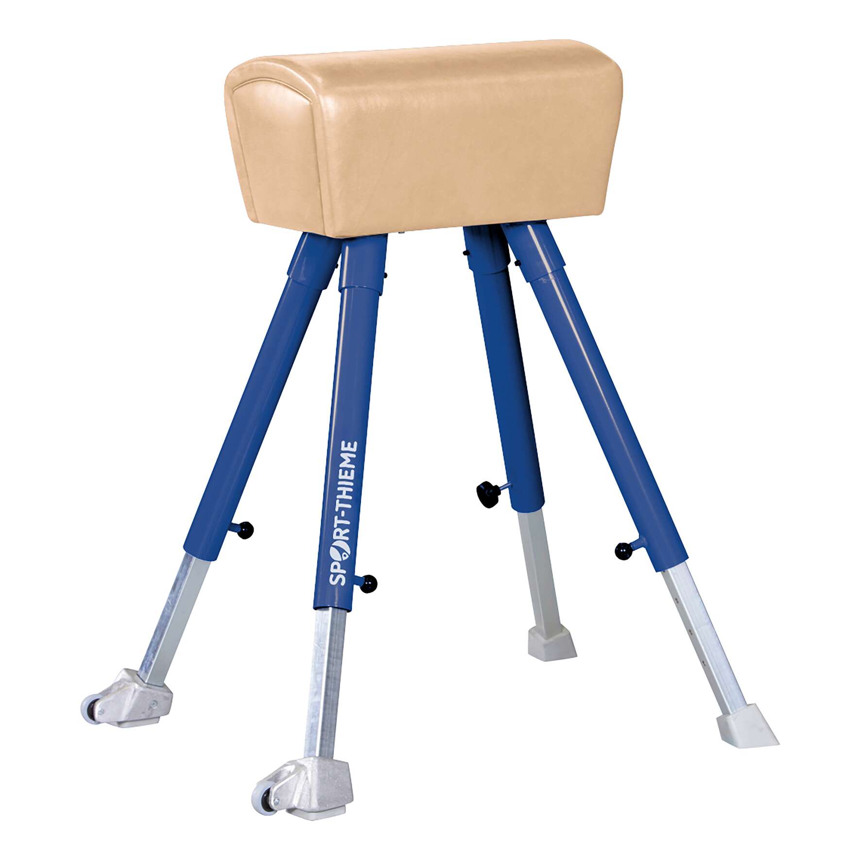 Sport-Thieme Turnbock „Classic“ mit Metallbeinen, Höhenverstellung: 100–150 cm