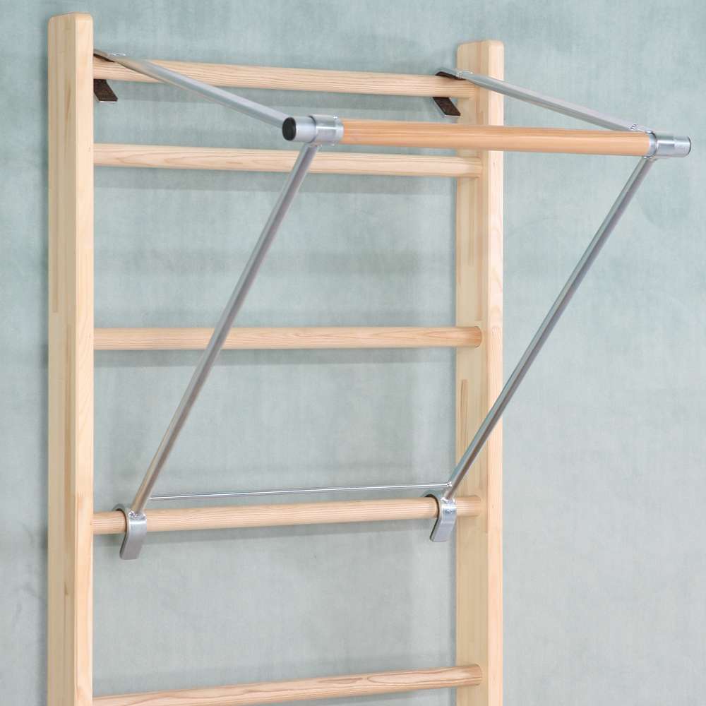 Sport-Thieme Sprossenwand mit Klimmzugbügel „Standard“, Sprossenwand 210×80 cm