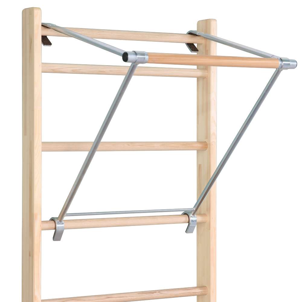 Sport-Thieme Sprossenwand mit Klimmzugbügel „Standard“, Sprossenwand 230×80 cm