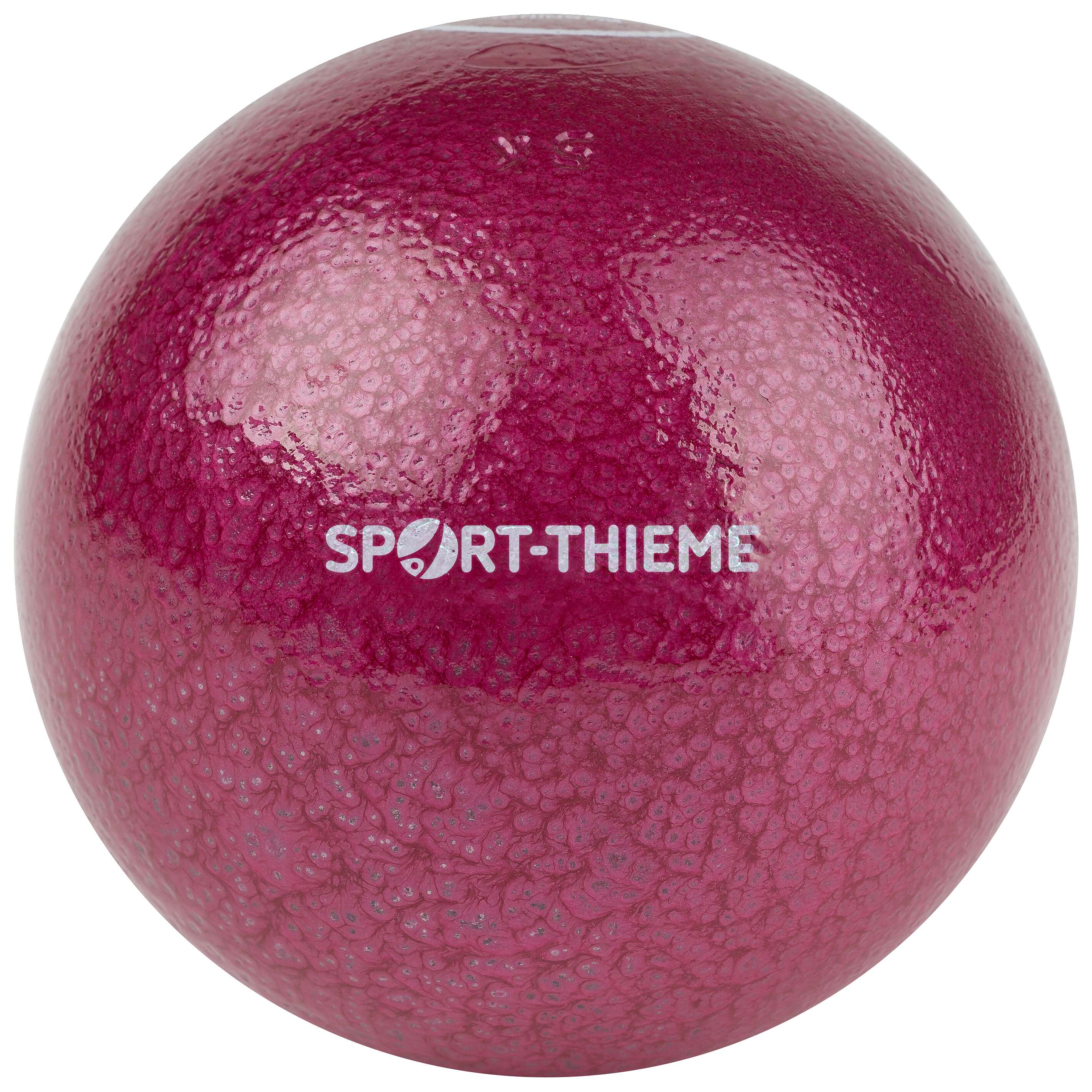 Sport-Thieme Wettkampf-Stoßkugel „Gusseisen“, 5 kg, Rot, ø 109 mm