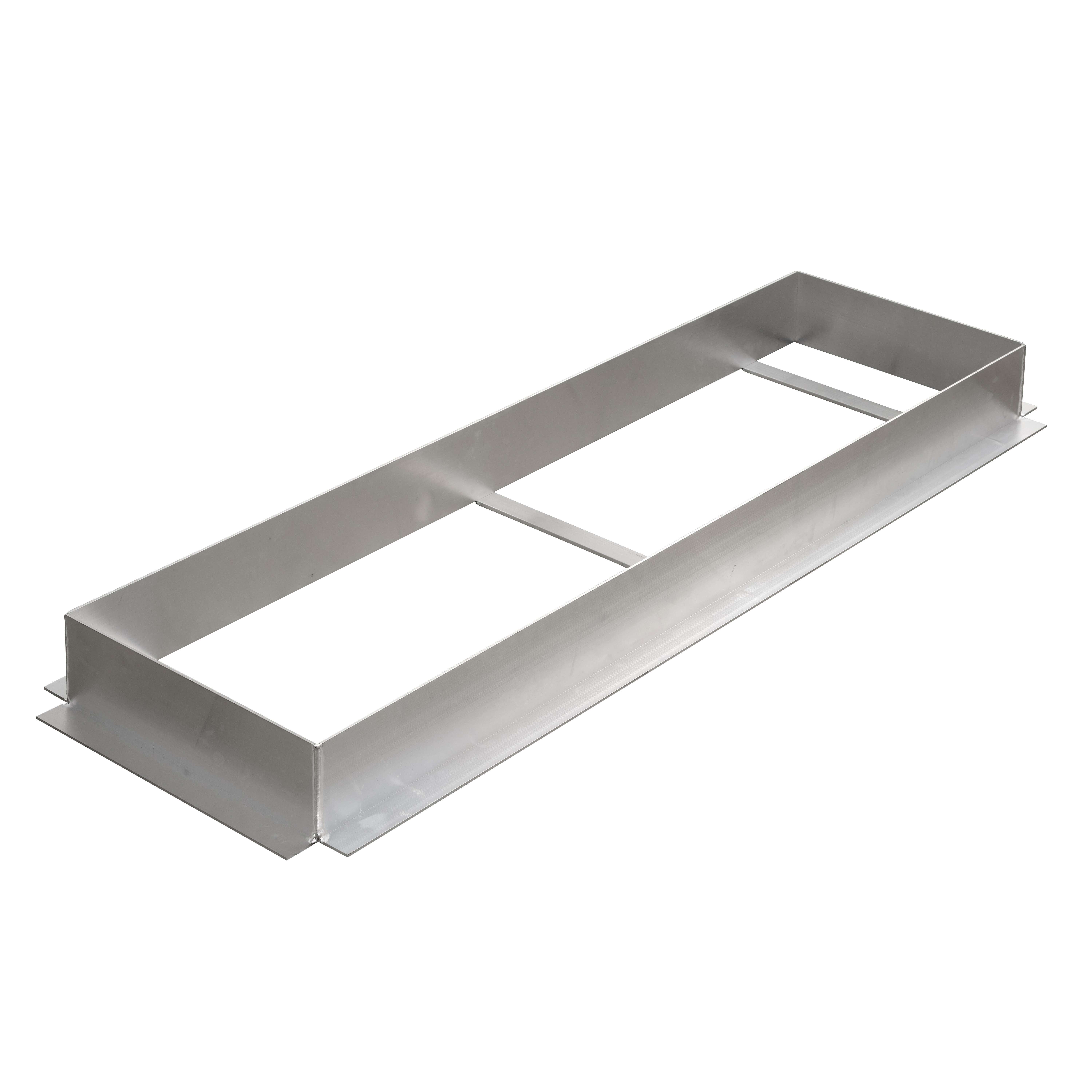 Sport-Thieme Einbauwanne „Aluminium“ für Absprungbalken, Wettkampf (B: 34 cm)