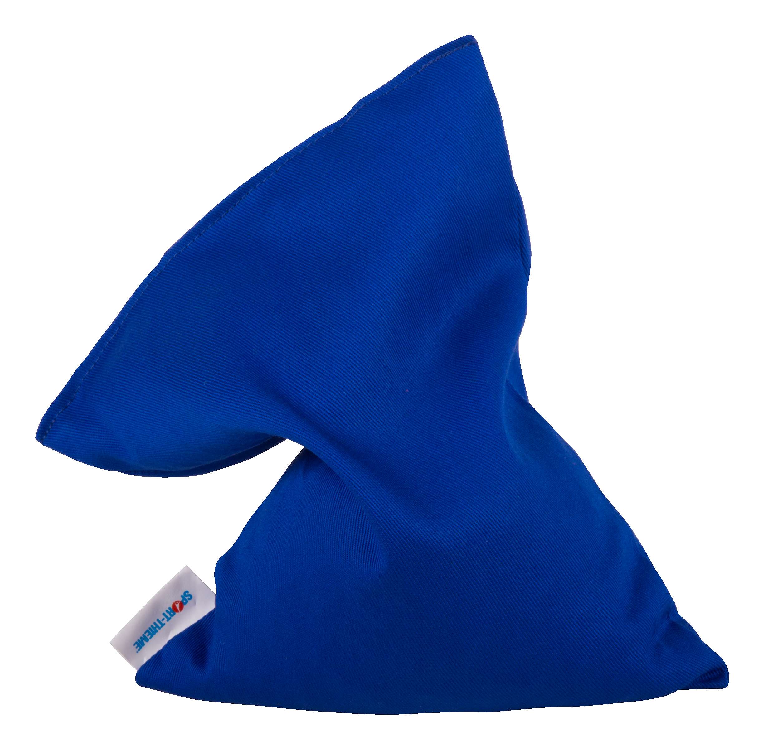 Sport-Thieme Bohnensäckchen „Classic“, Blau , Waschbar mit Kunststoffgranulat, ca. 20×15 cm