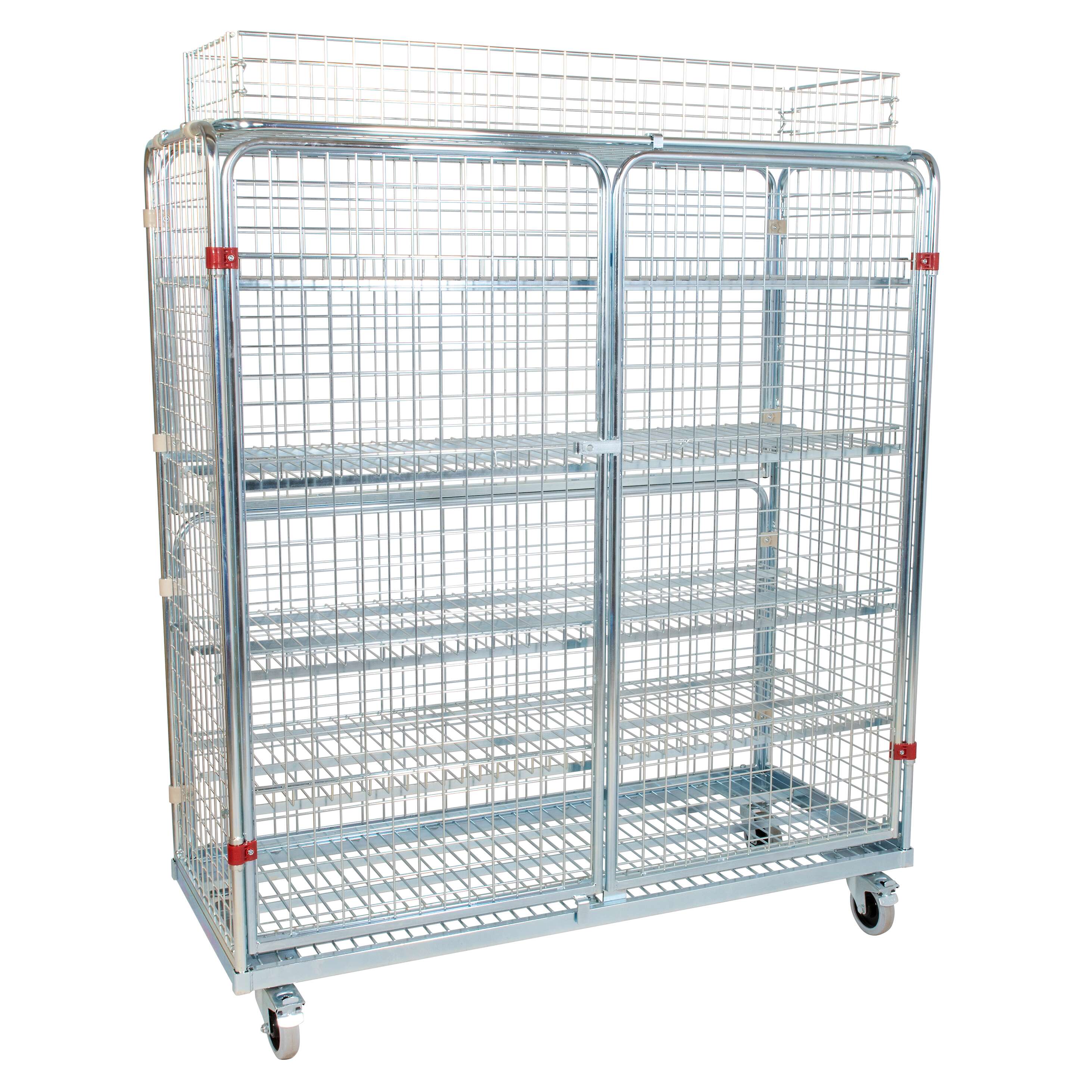 Sport-Thieme Materialwagen „Standard“, Inkl. zusätzlichem Aufsatz, 150x170x62 cm