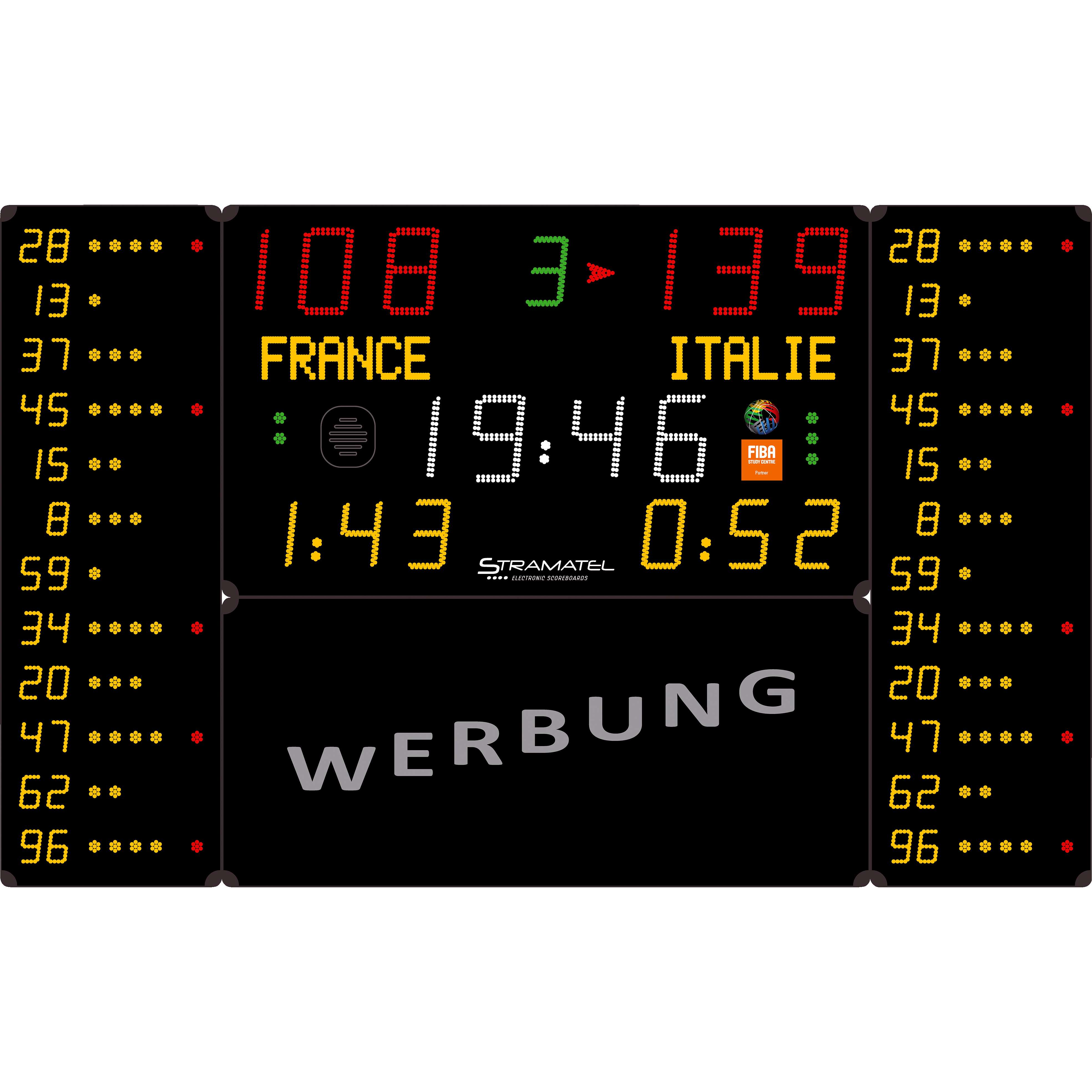 Stramatel Anzeigetafel „452 MB 7120-2“