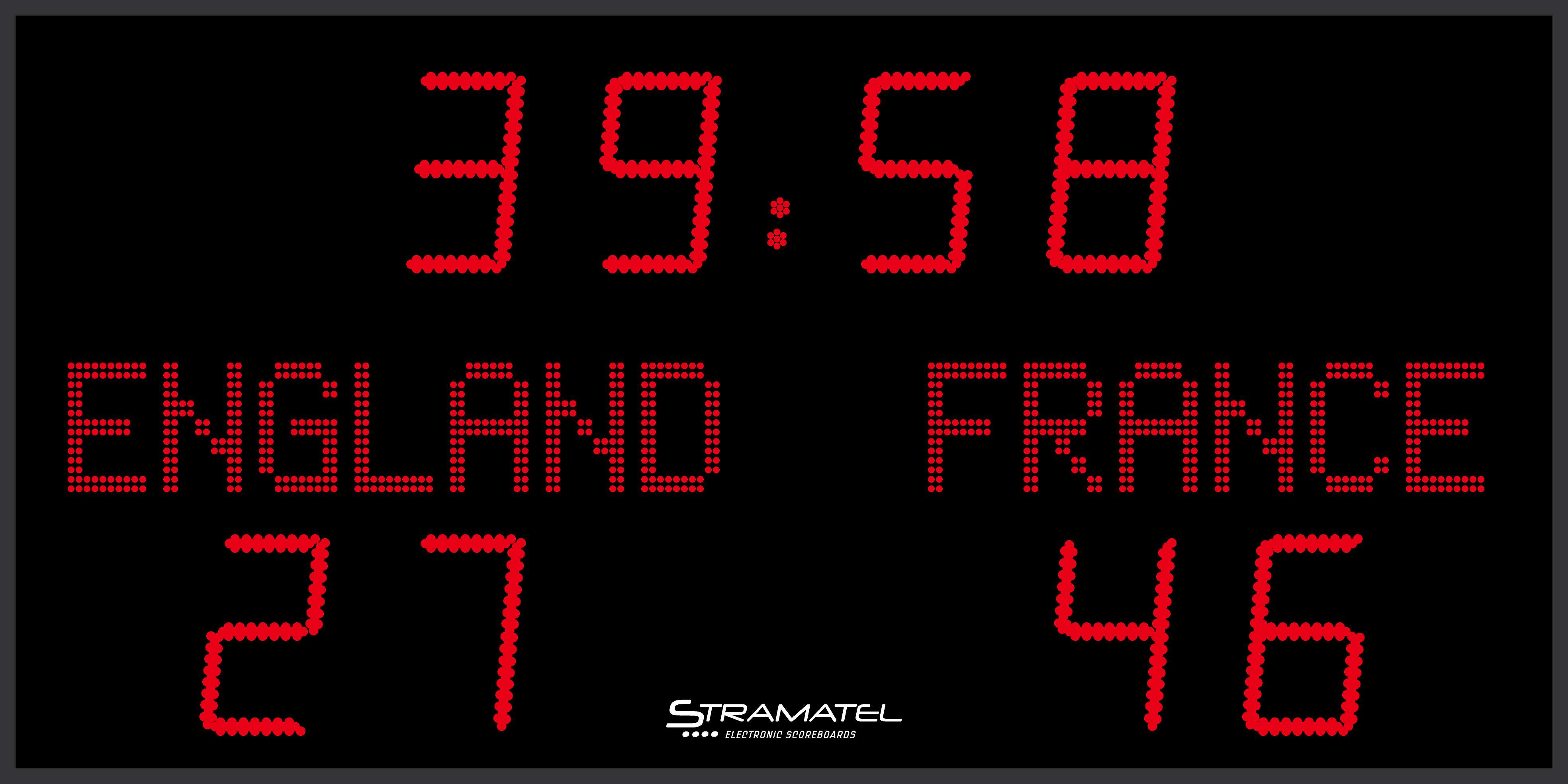 Stramatel Anzeigetafel „FRB AD“