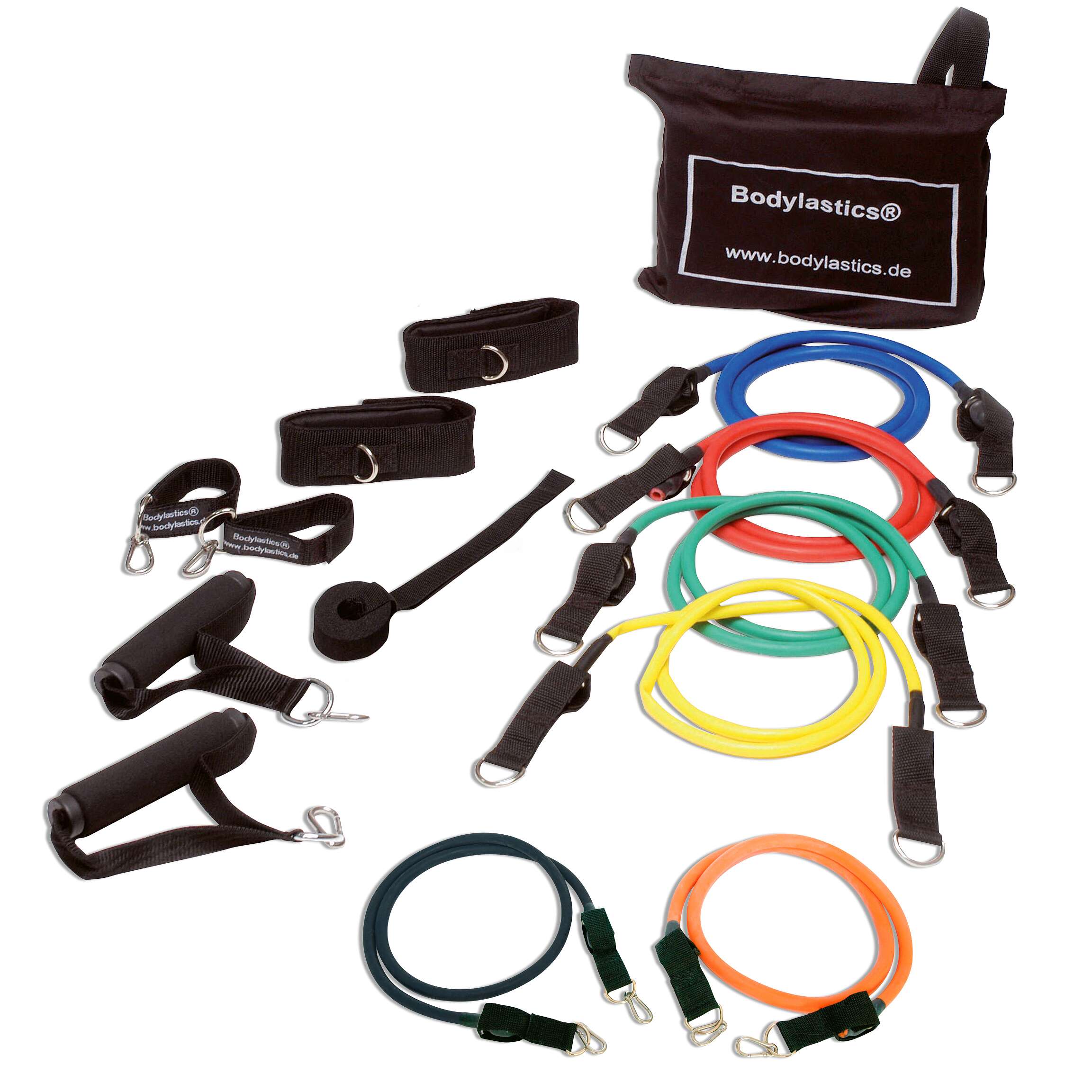Bodylastics Fitness-Tube-Set „Komplett“