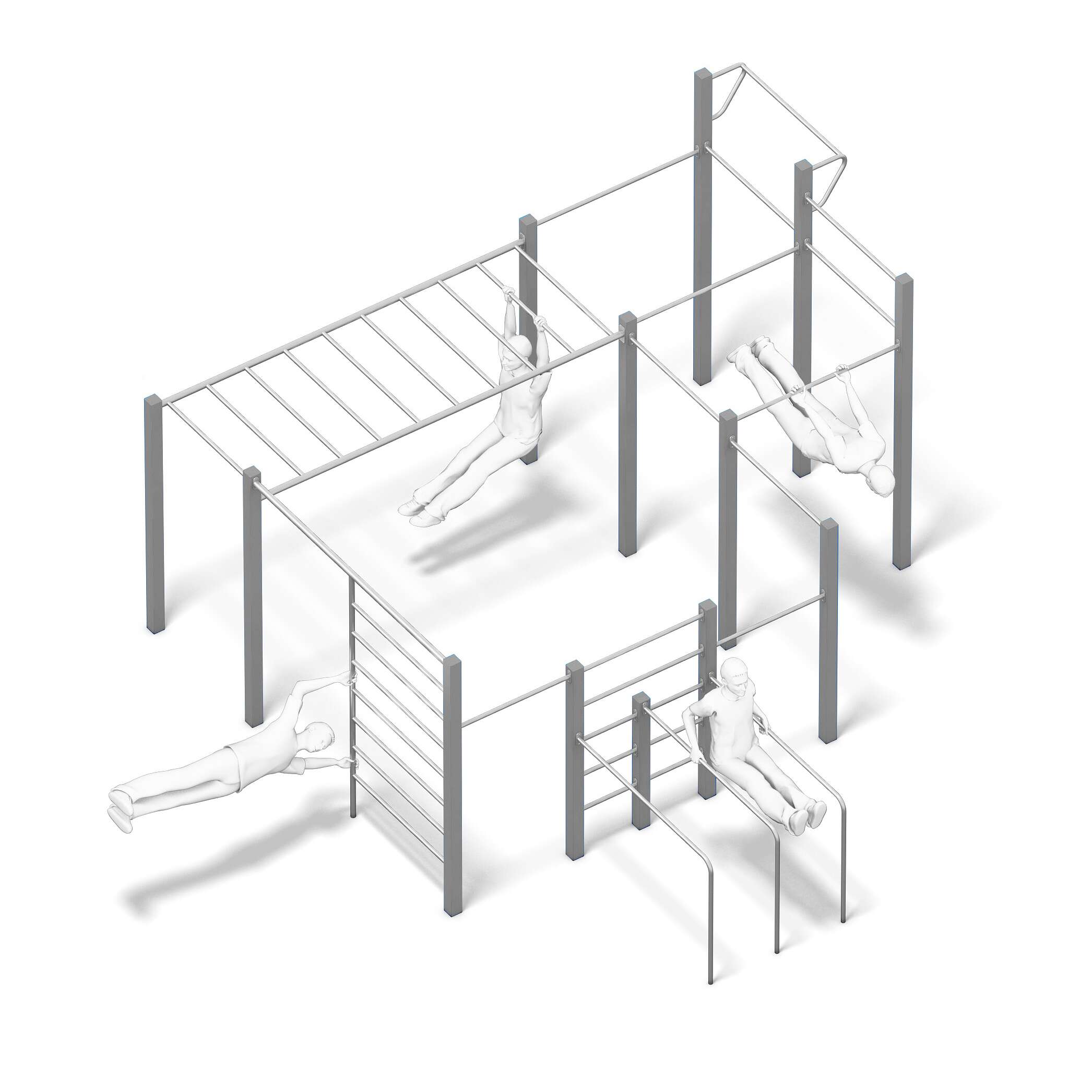 Playparc Calisthenics-Anlage „Allround“