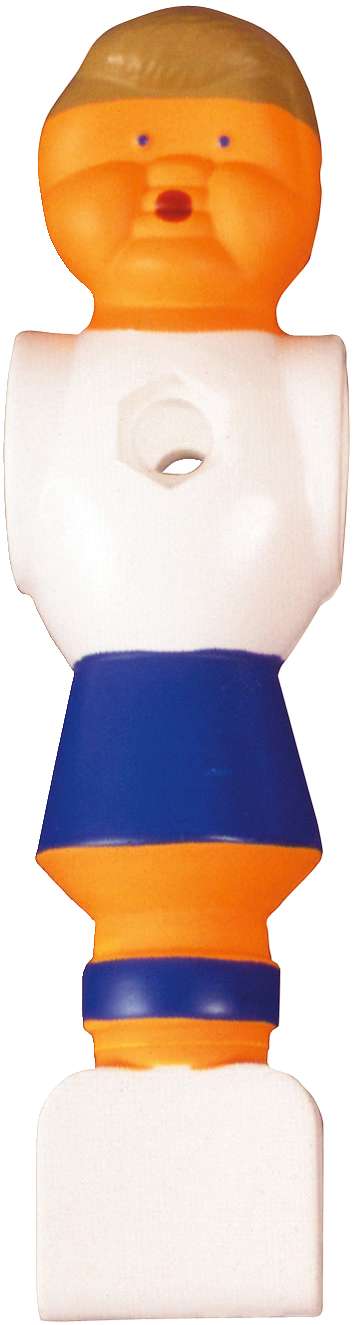 Kickerfigur, Weiß-Blau