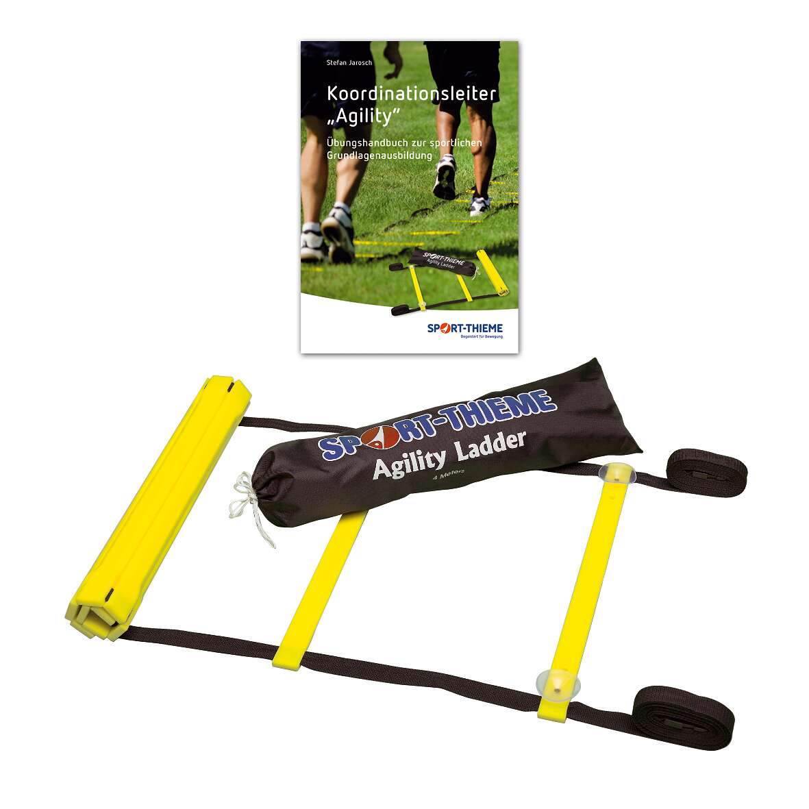 Sport-Thieme Koordinationsleiter-Set „Agility“ mit Übungshandbuch