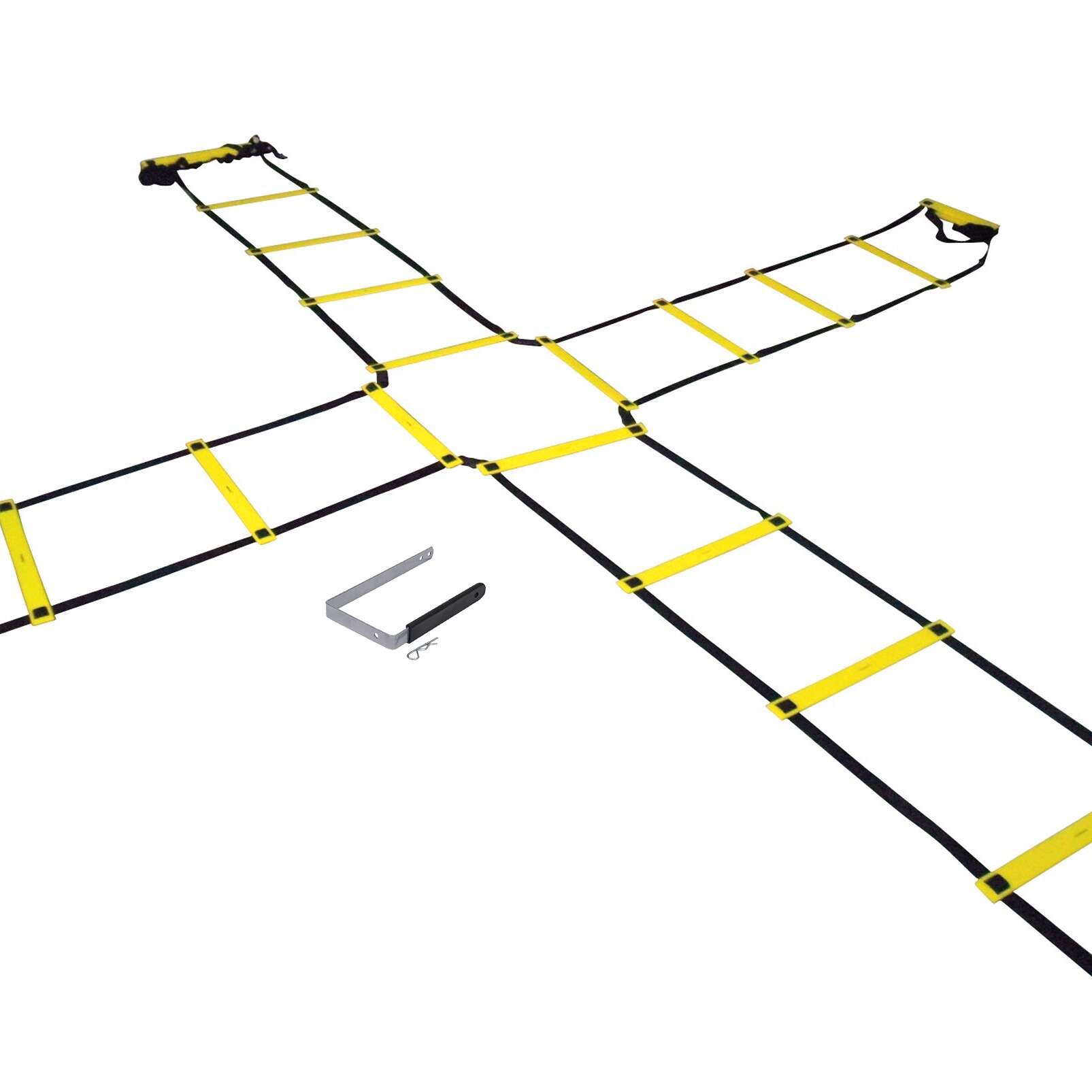 Sport-Thieme Koordinationsleiter „Agility“, 4×2 m, Vierfach-Leiter