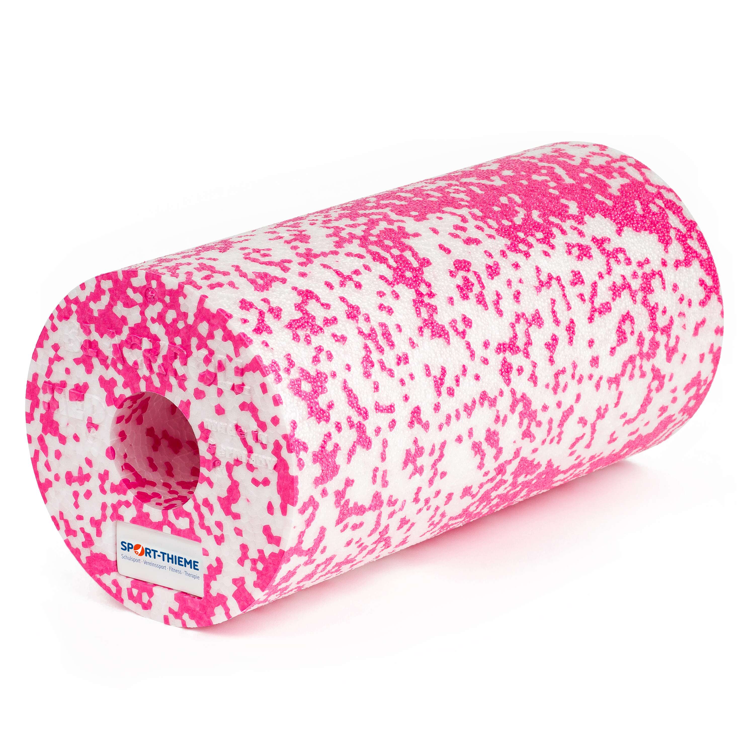 Blackroll Faszienrolle „MED“, 30 cm, Weiß-Pink