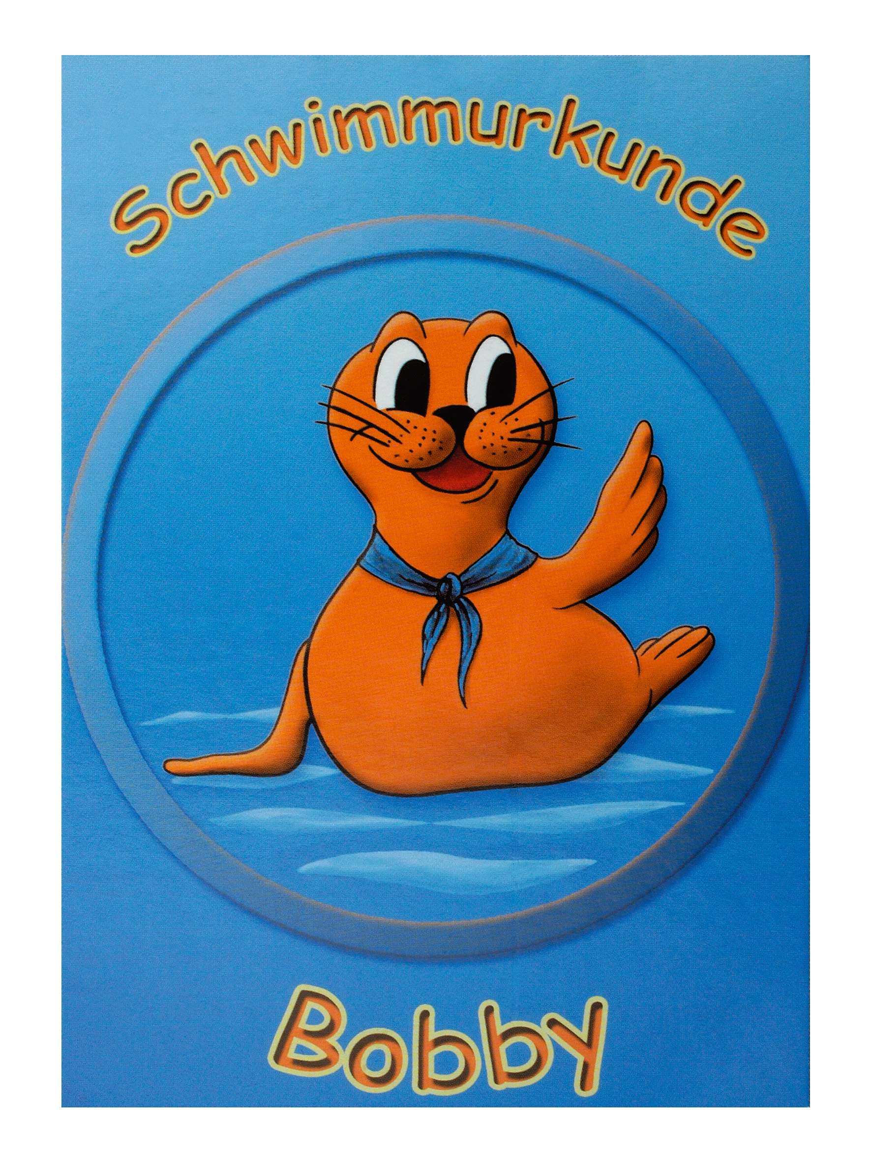 Schwimmurkunde „Bobby“