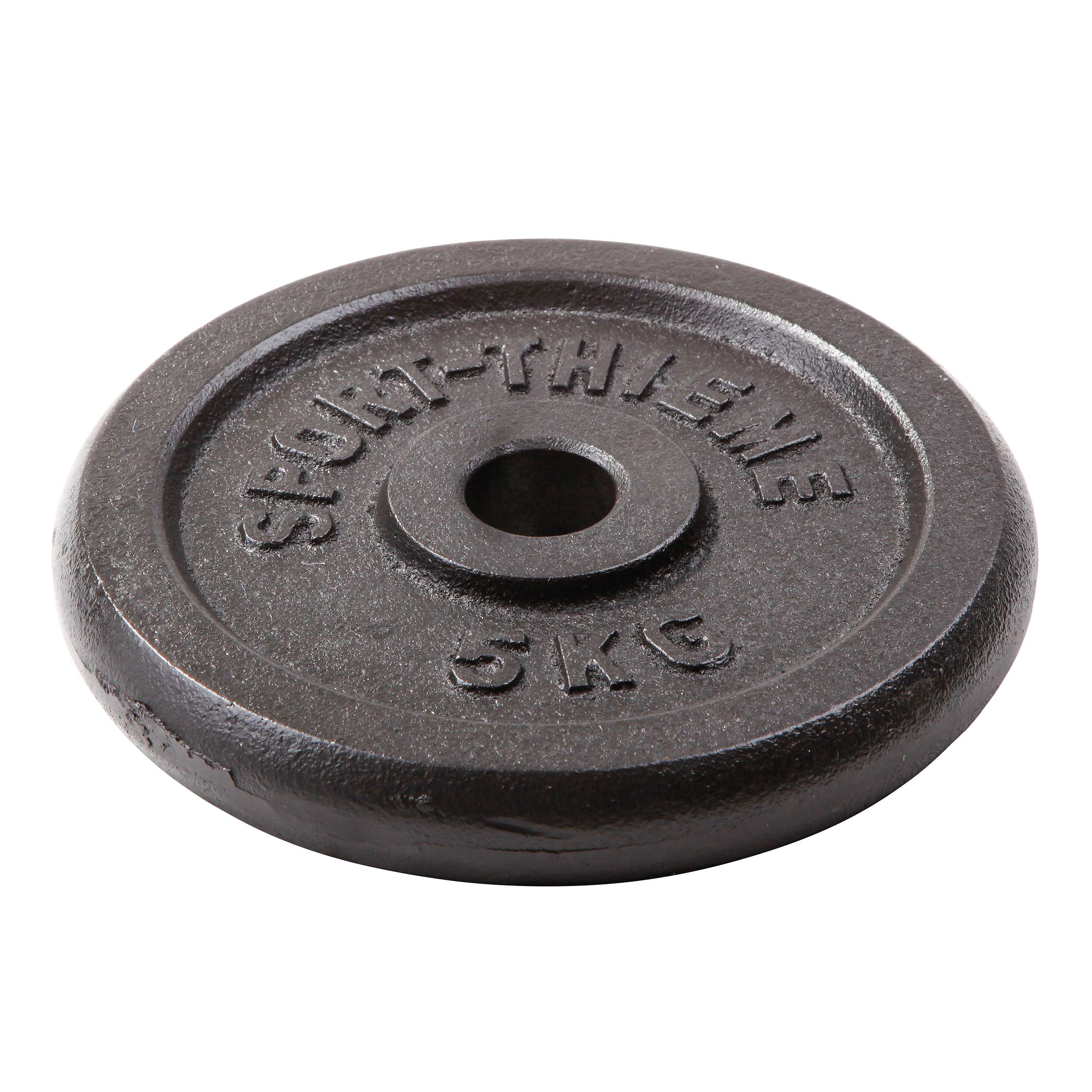 Sport-Thieme Hantelscheibe „Gusseisen“, 5 kg