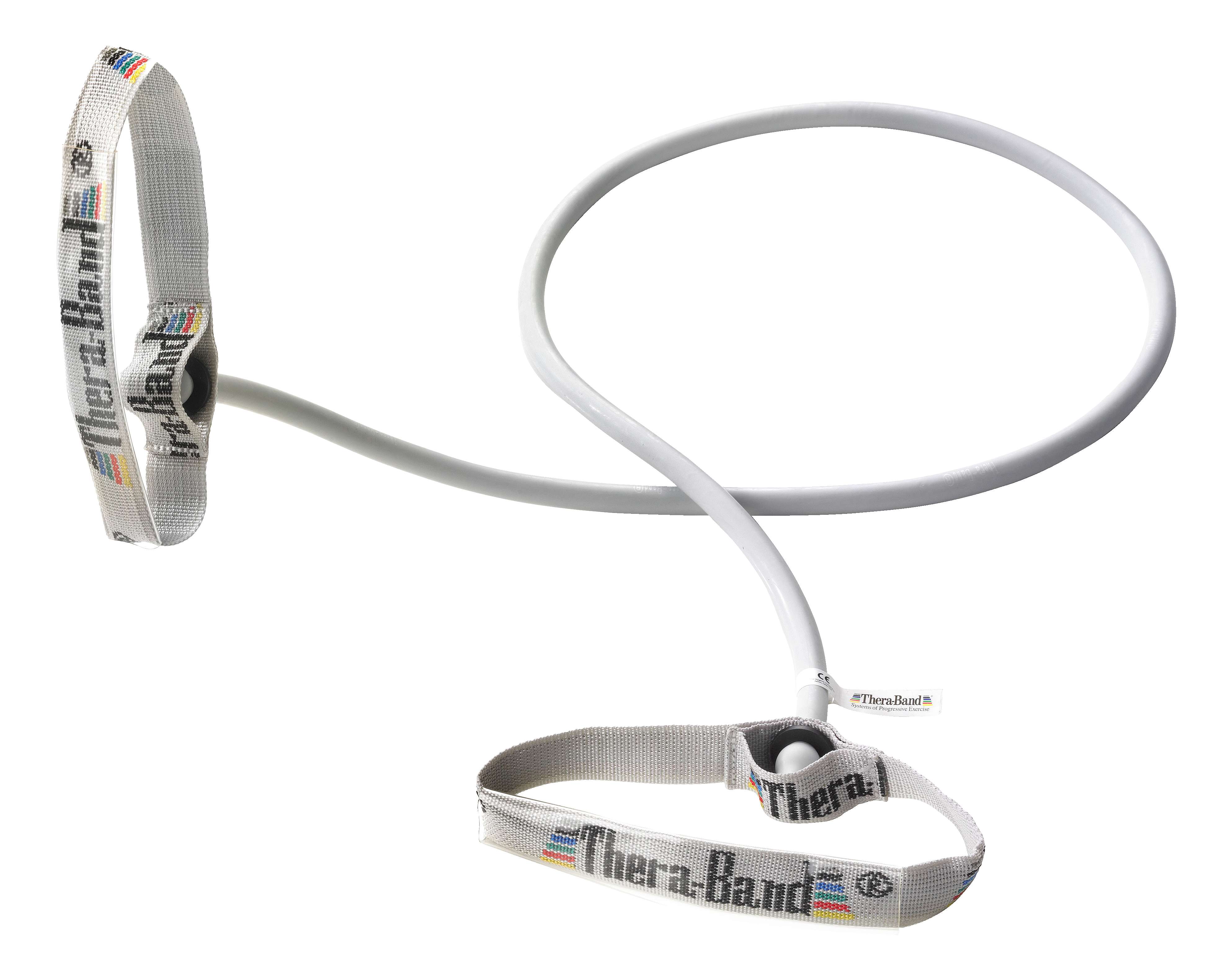TheraBand Fitness-Tube „Bodytrainer mit Griffen“, Ultra stark