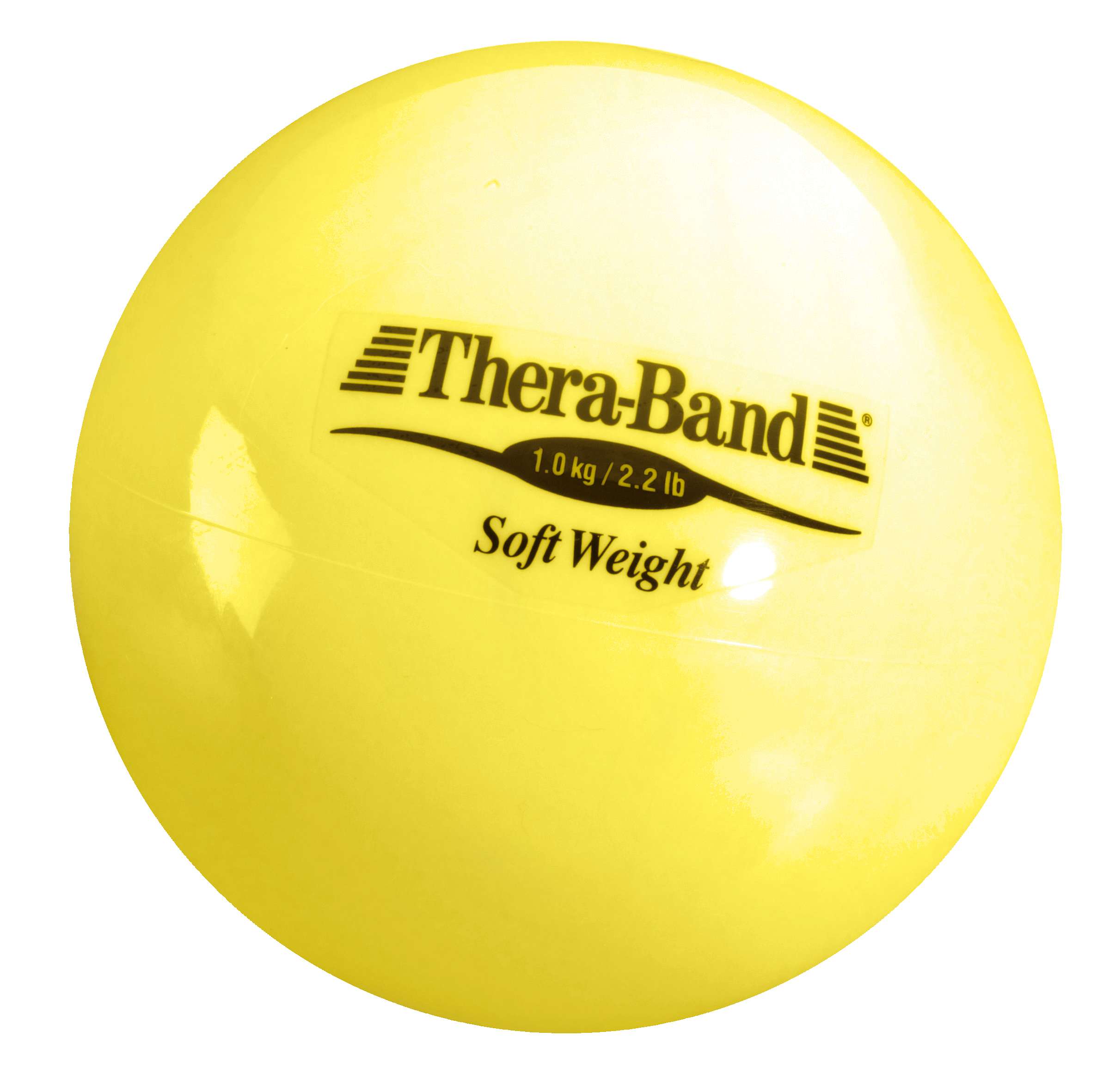 TheraBand Gewichtsball „Soft Weight“, 1 kg, Gelb