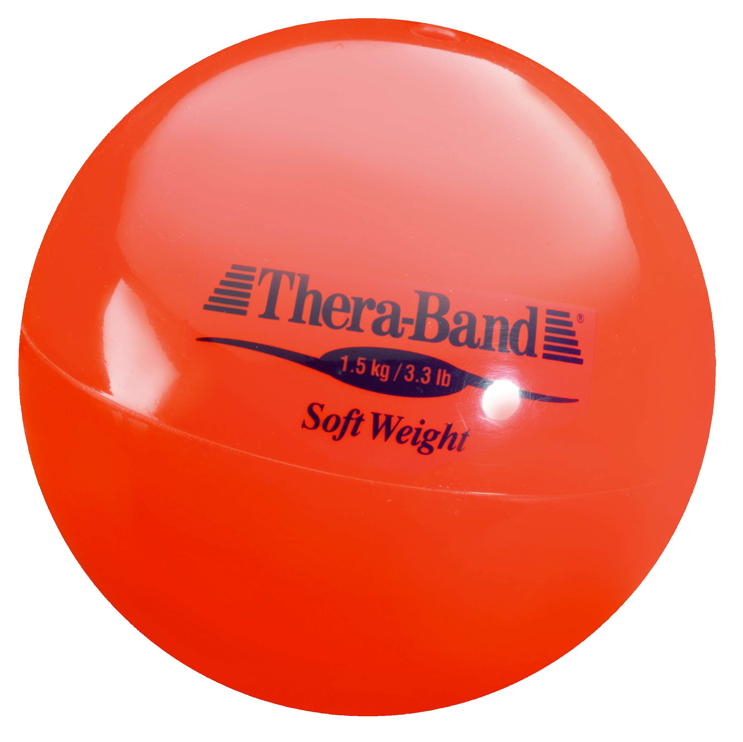 TheraBand Gewichtsball „Soft Weight“, 1,5 kg, Rot