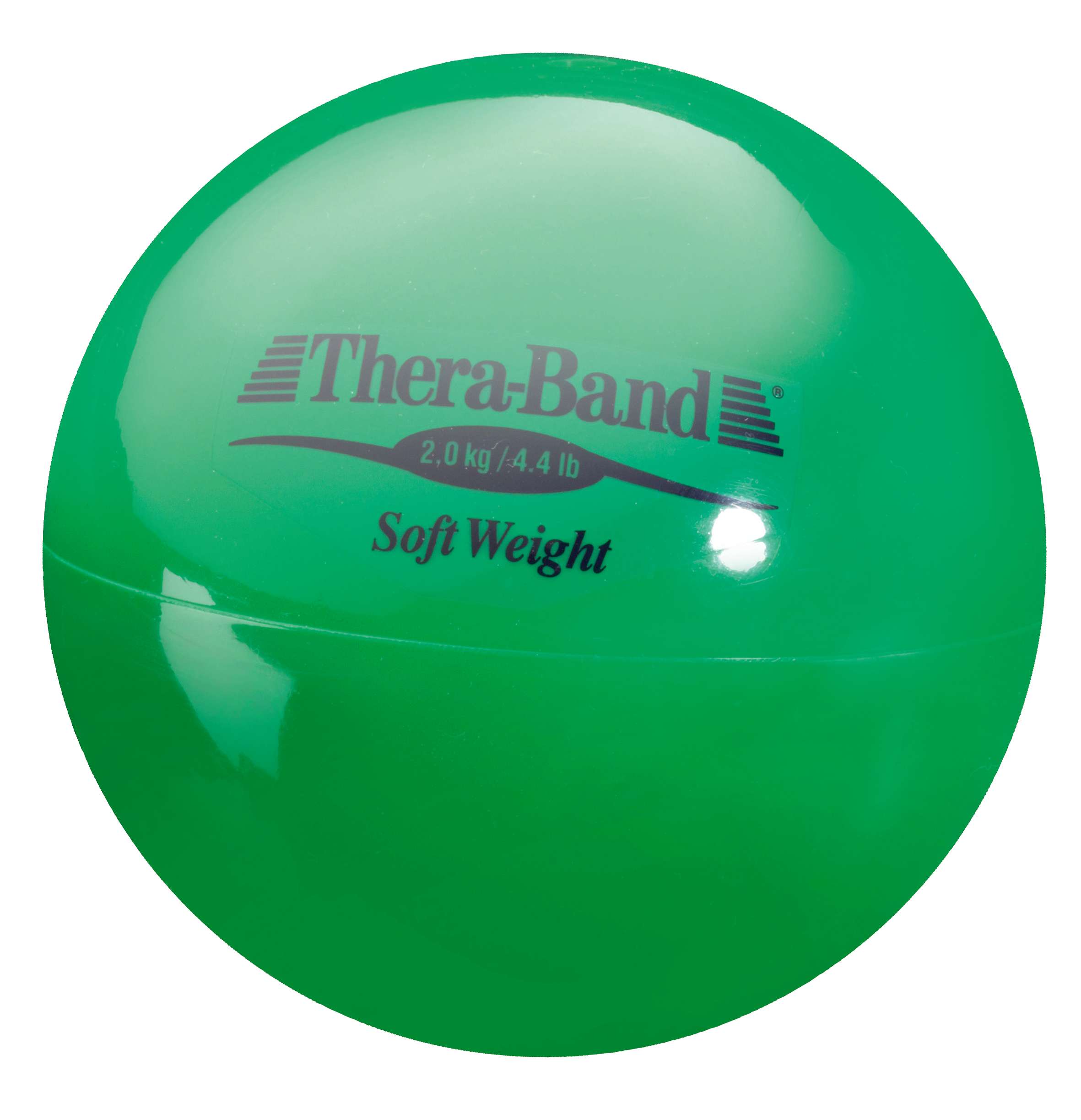 TheraBand Gewichtsball „Soft Weight“, 2 kg, Grün