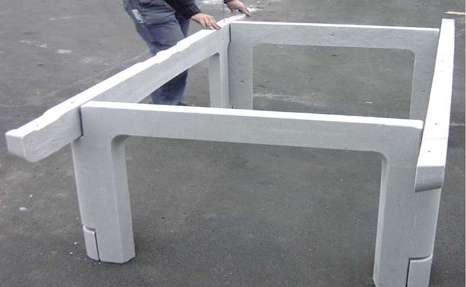 Sport-Thieme Tischtennis-Untergestell „Profi“