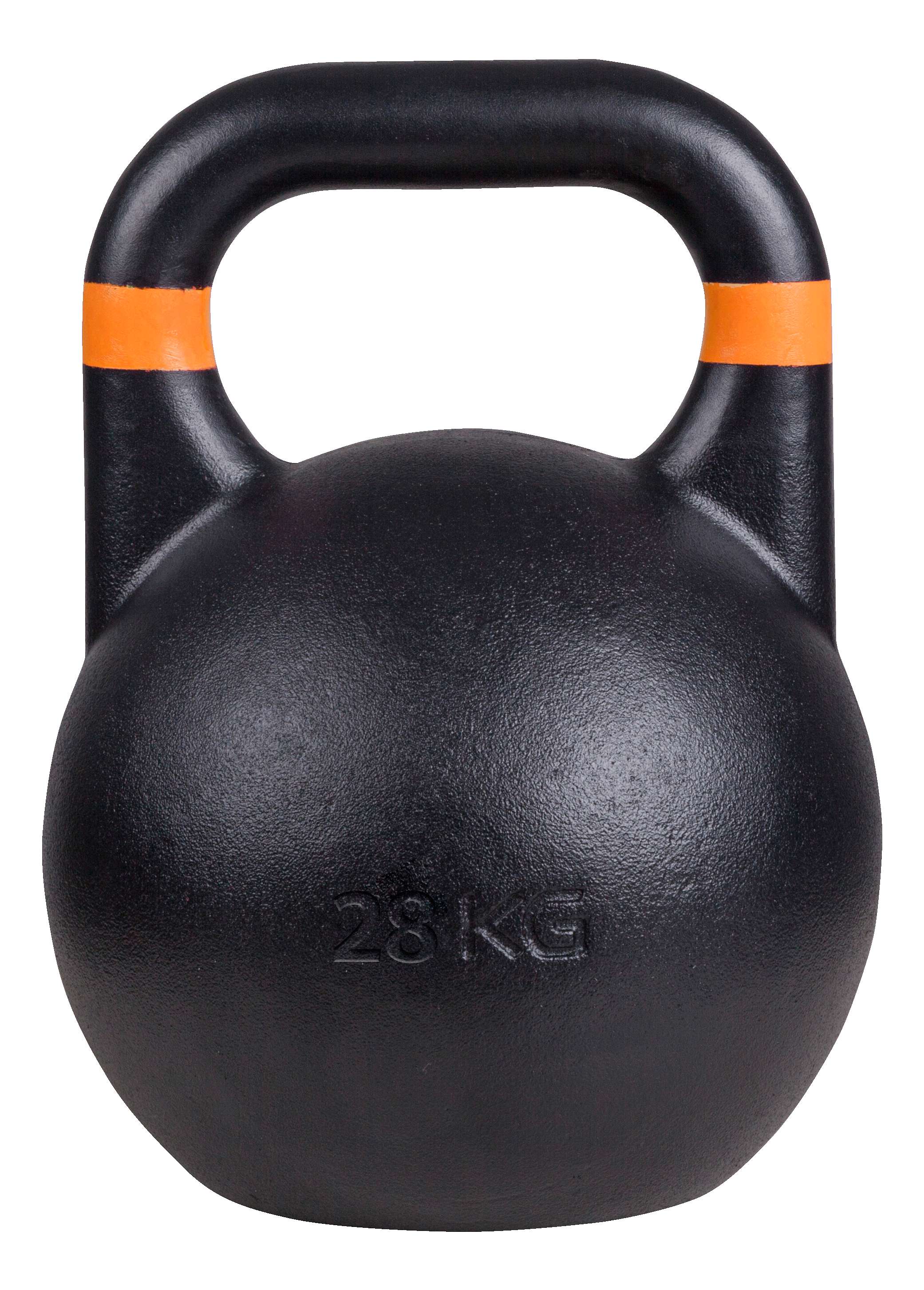 Sport-Thieme Kettlebell „Competition“, 28 kg, Orange