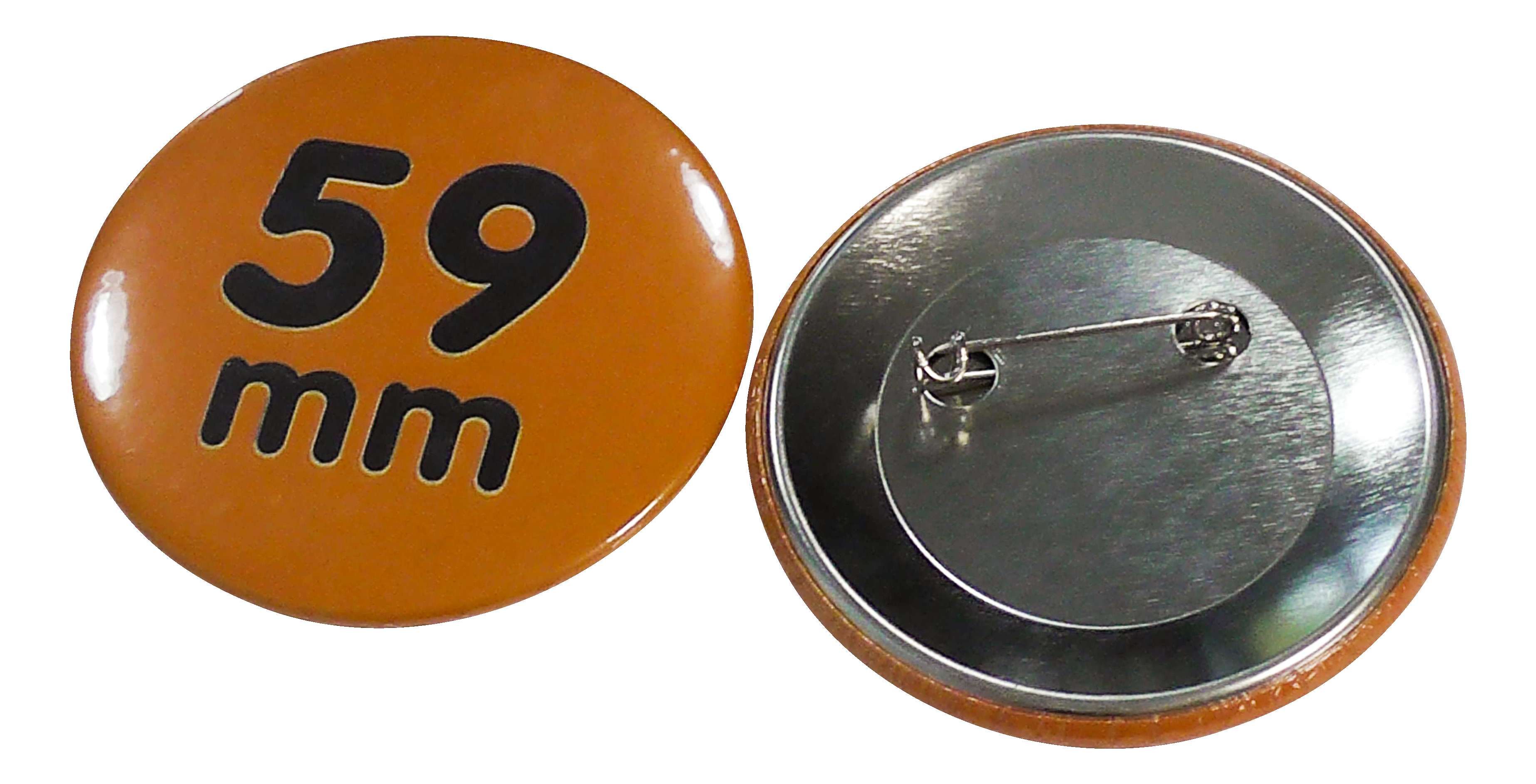Badgematic Rohmaterial für Buttonmaschine, Für 59 mm  Button