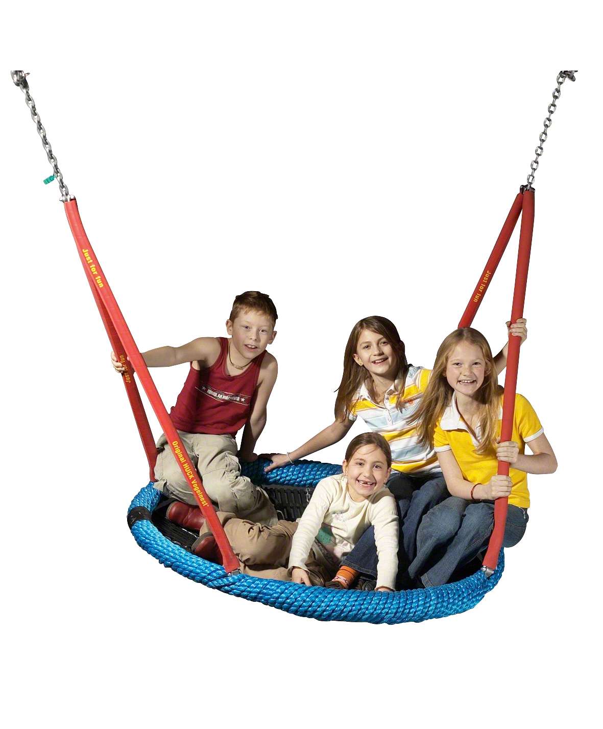 Huck Seiltechnik Schaukelsitz „Vogelnest“, Aufhängehöhe 250 cm, Blau