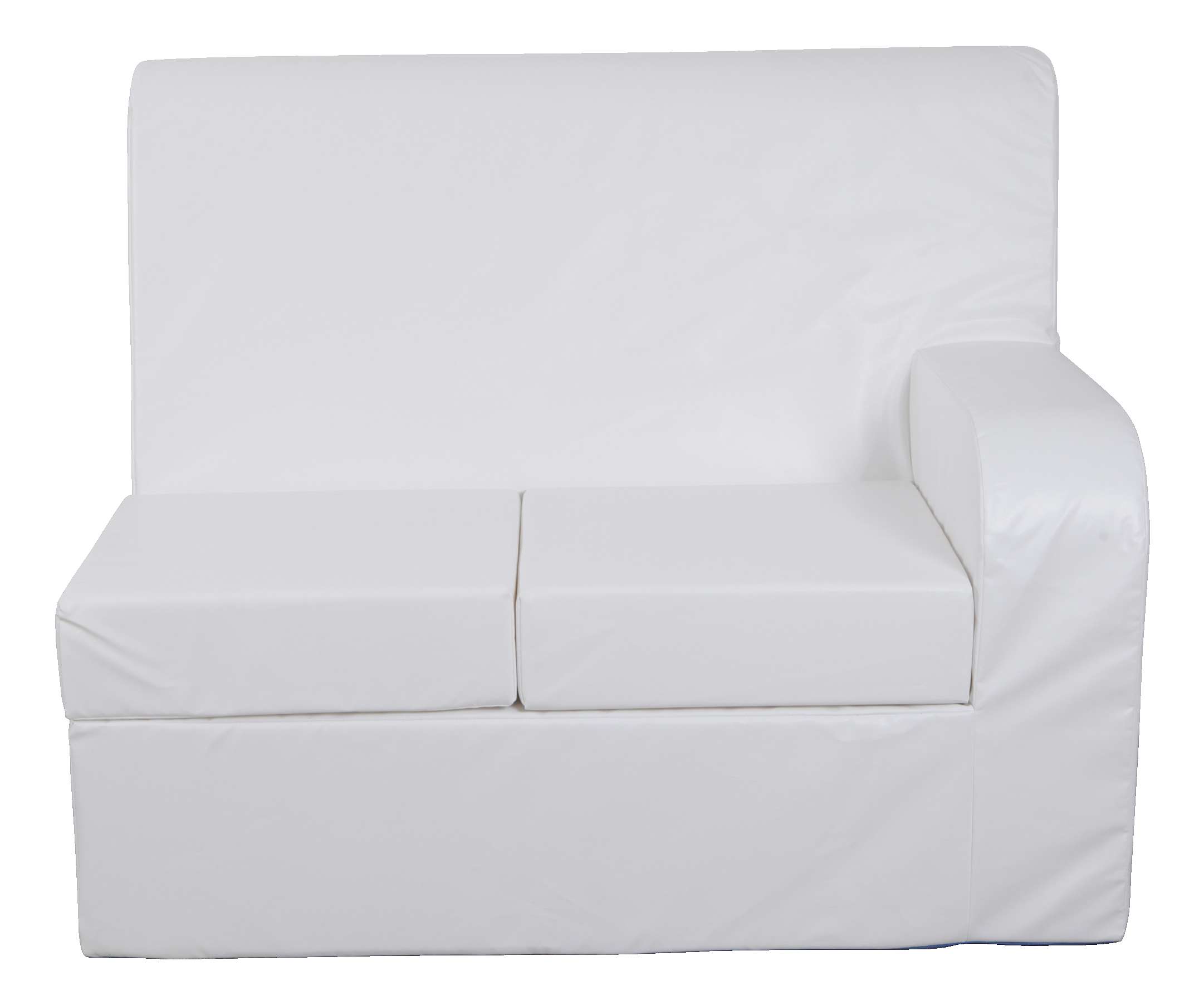 Sport-Thieme Verwandlungssofa, 2er Sofa, Armlehne rechts, 50 mm