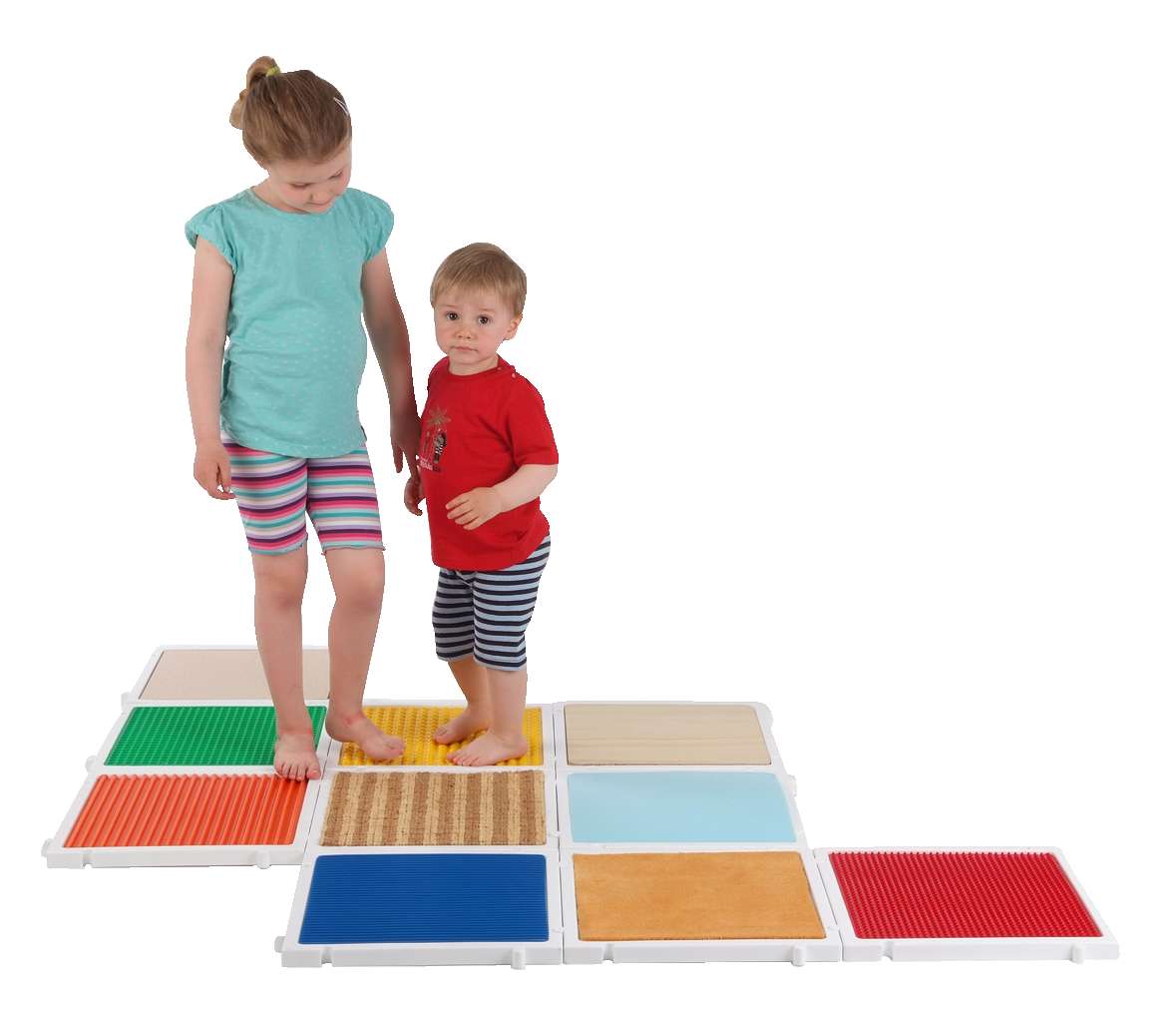 Amaya Tastmatten-Set „Taktile Laufstrecke“