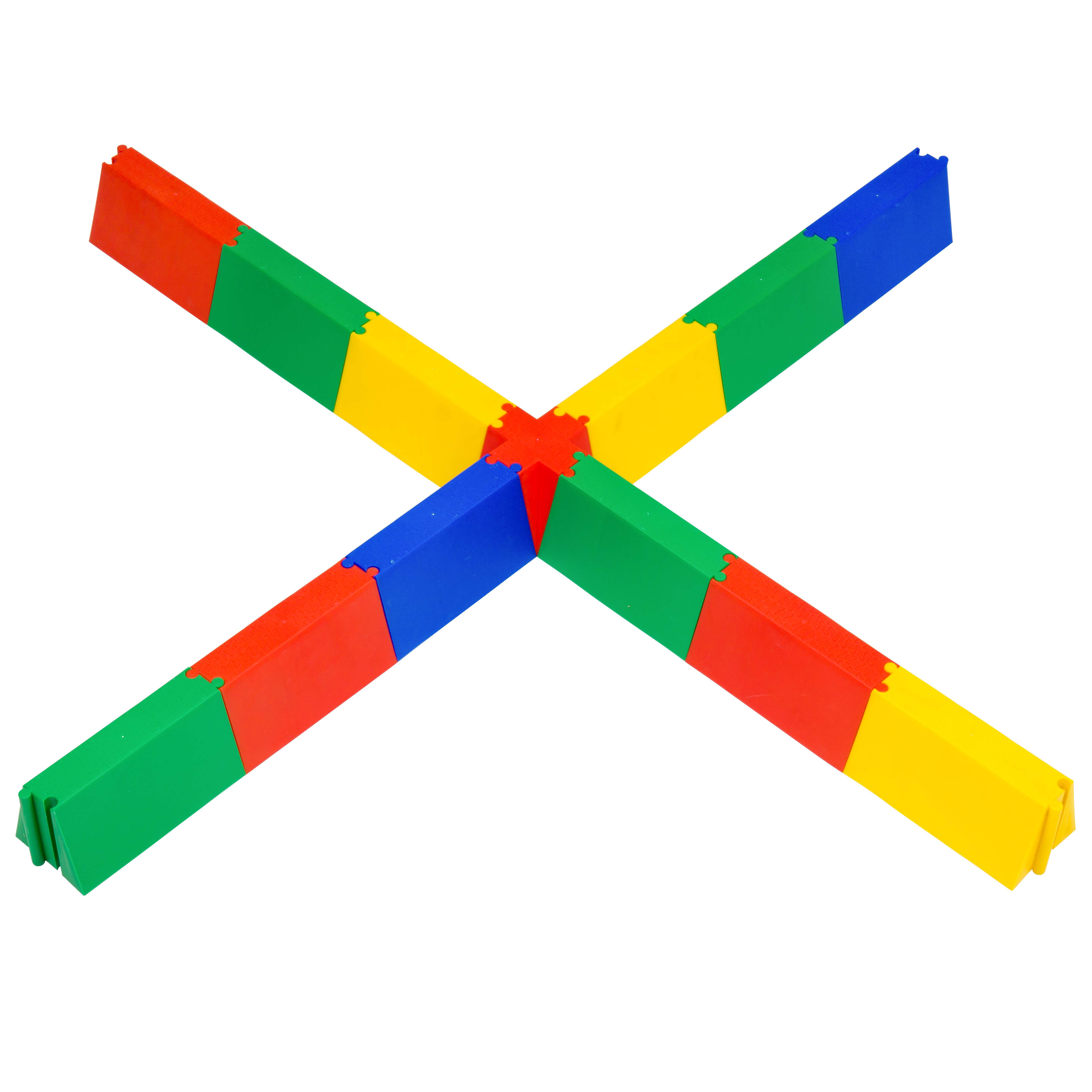 Sport-Thieme Balanciermauer, Kreuz