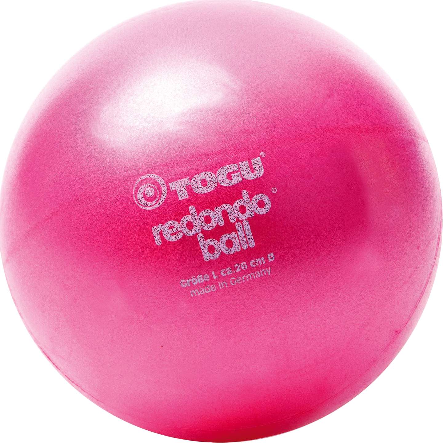Togu Redondo Ball „Soft“, ø 26 cm, 160 g, Rubinrot