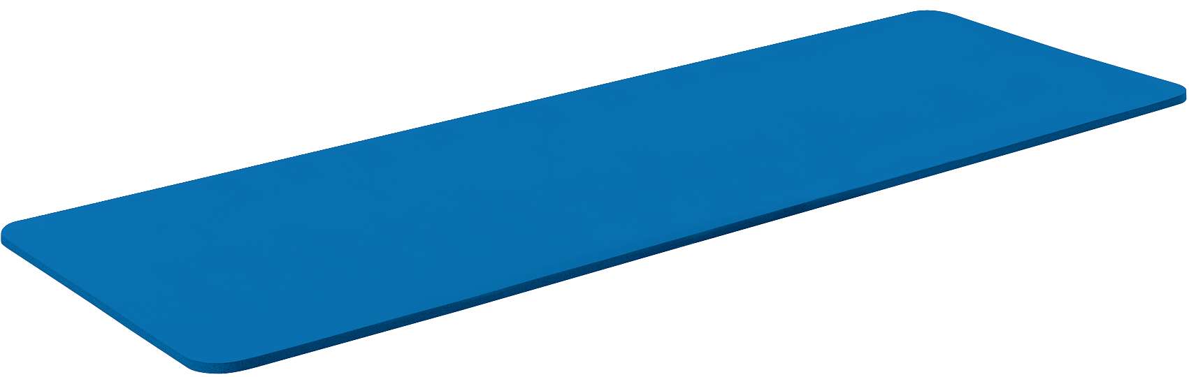 Sport-Thieme Gymnastikmatte „Club 15“, Blau, Standard