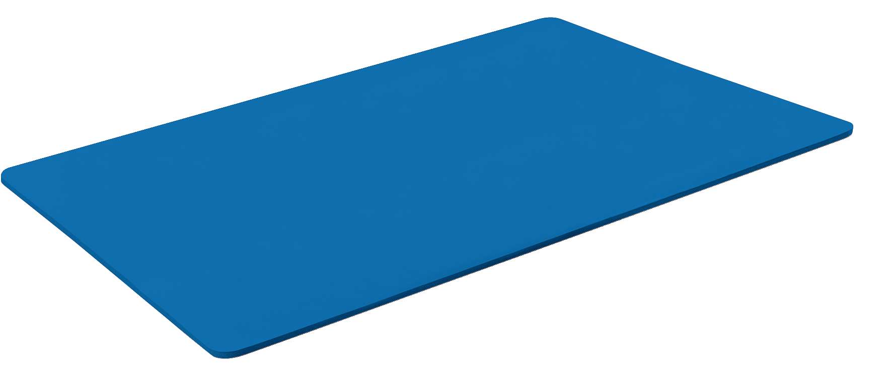 Sport-Thieme Gymnastikmatte „Studio 15“, Blau, Ohne Ösen
