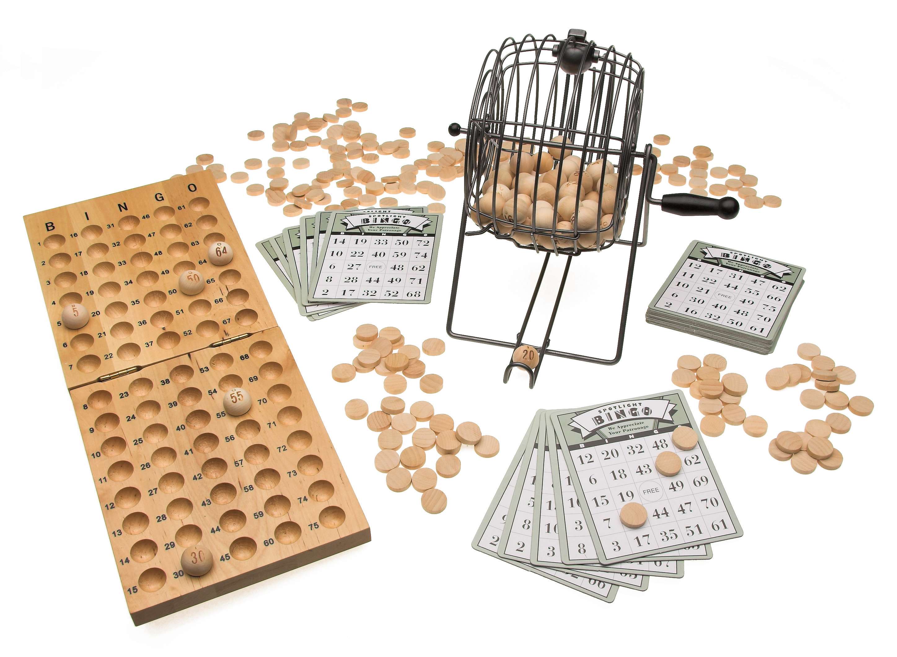 Tischspiel „Bingotrommel“