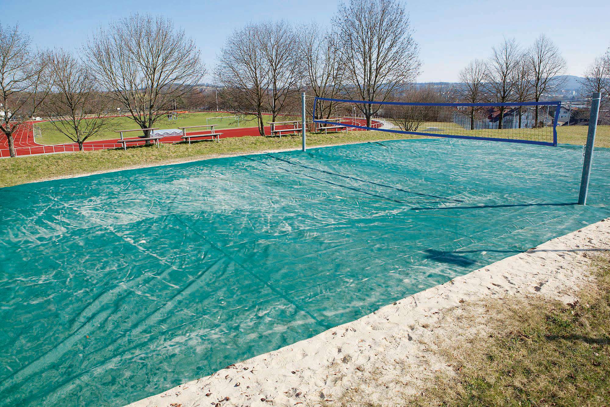 Sport-Thieme Sprunggrubenabdeckung für Beachvolleyballfeld