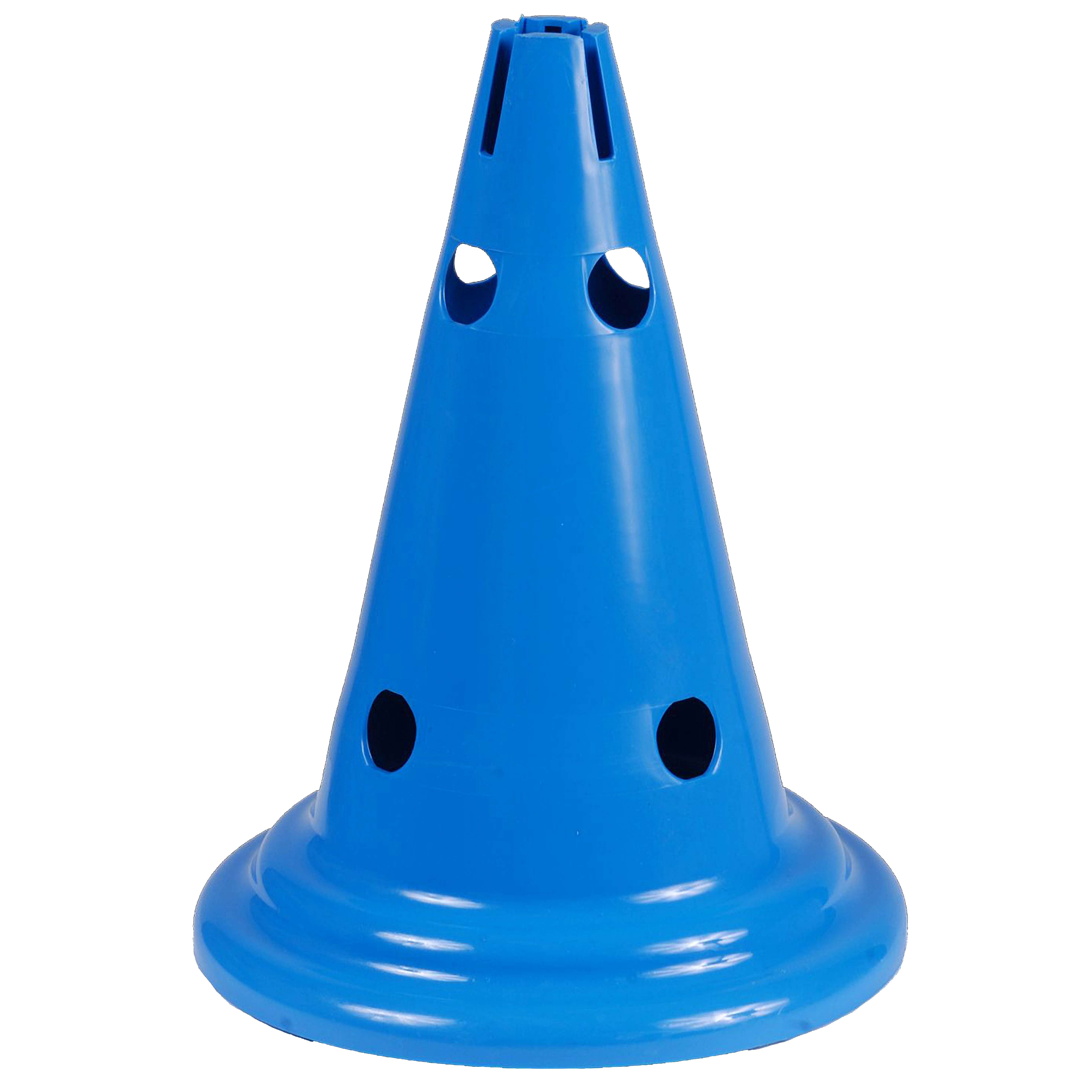 Sport-Thieme Aktionskegel „Multi“, Blau, 30 cm, 8 Löcher