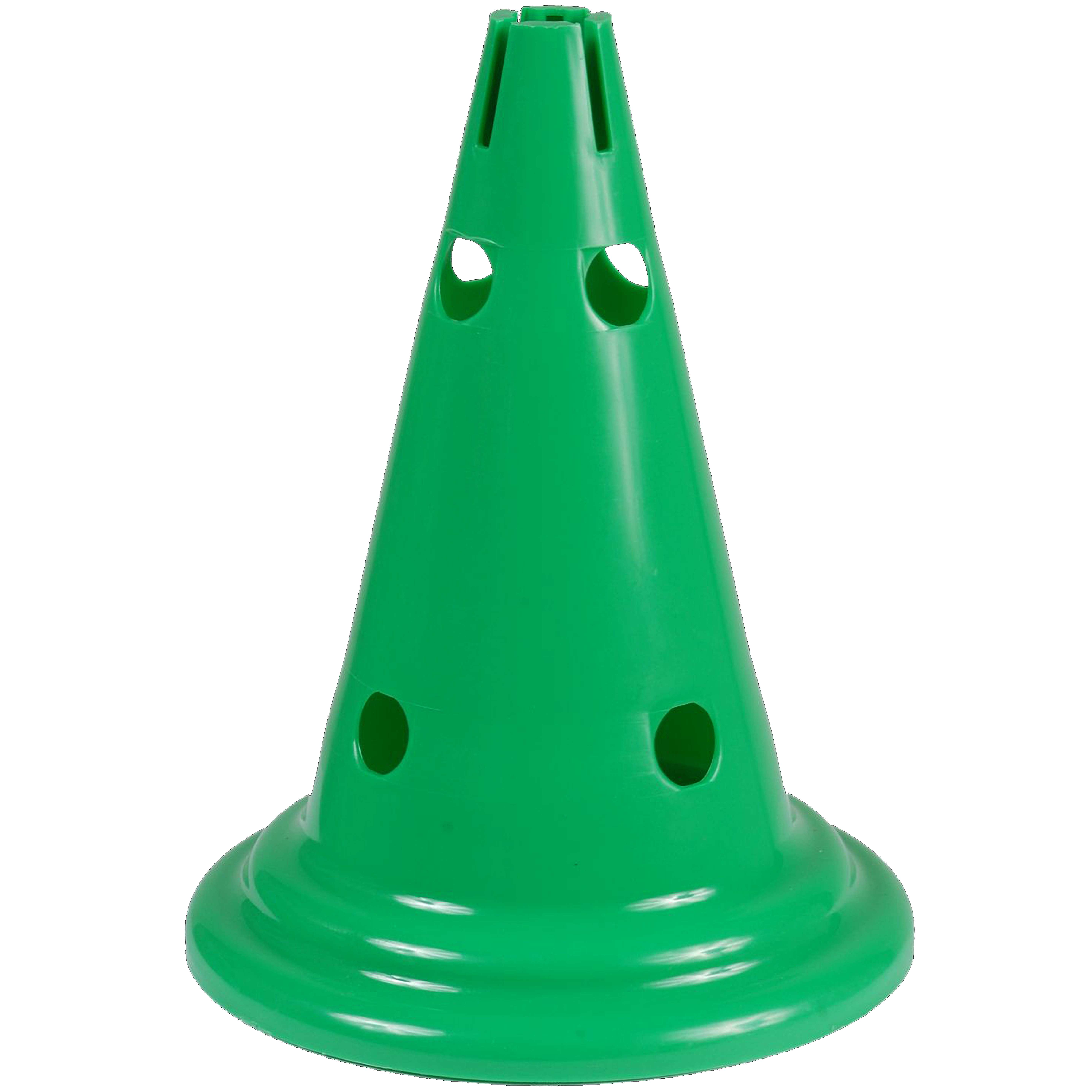 Sport-Thieme Aktionskegel „Multi“, Grün, 30 cm, 8 Löcher