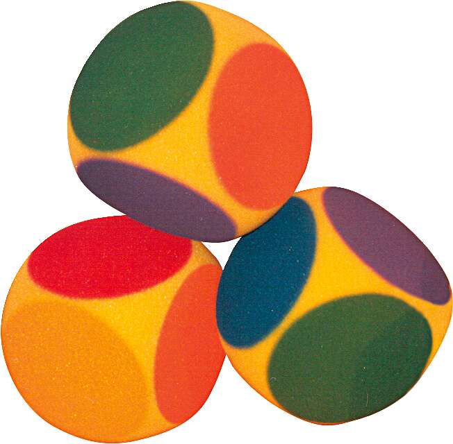 Sport-Thieme Schaumstoffwürfel-Set „Farben“