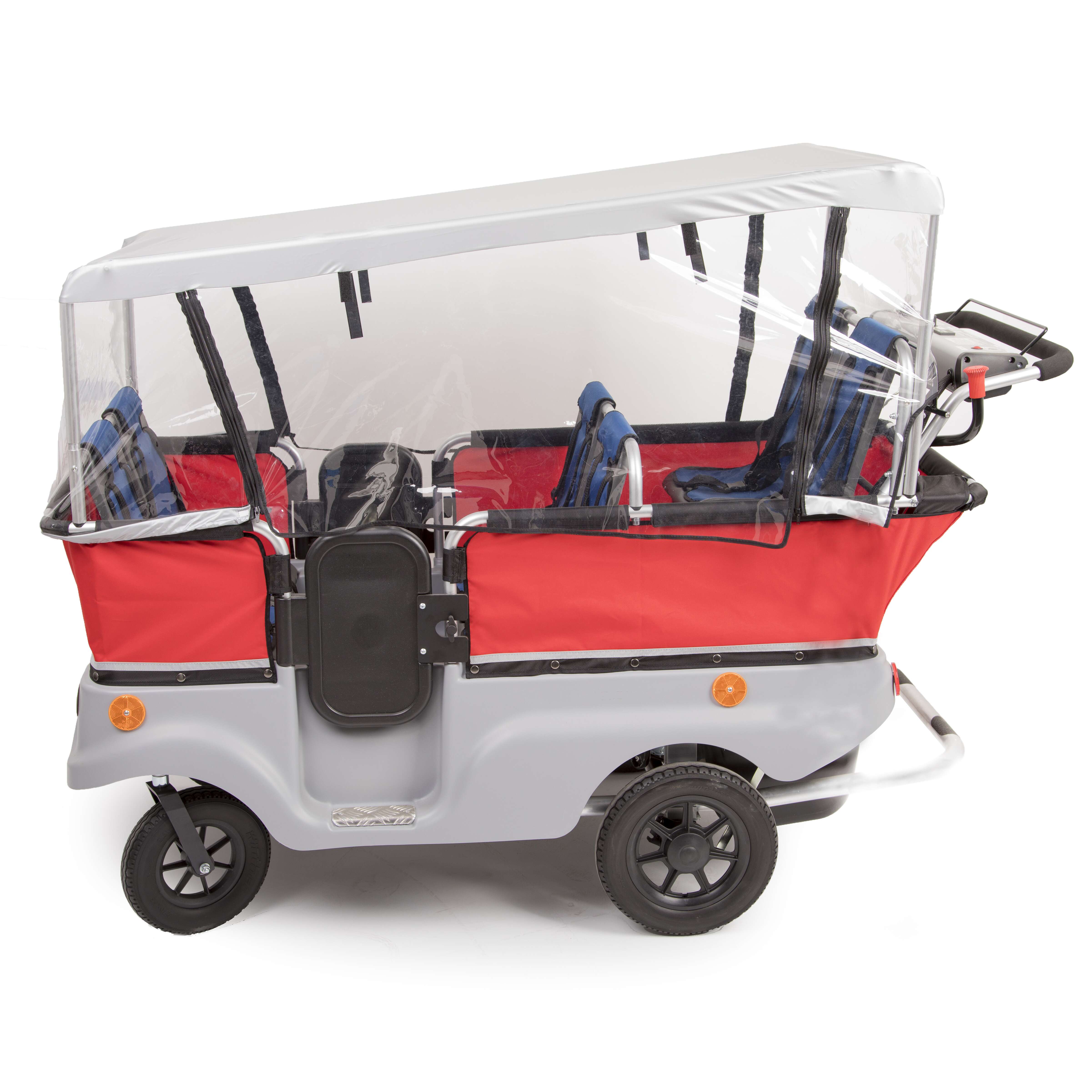 Winther Regenverdeck für Kinderbus „E-Turtle“, Für Kinderbus E-Turtle 6-Sitzer